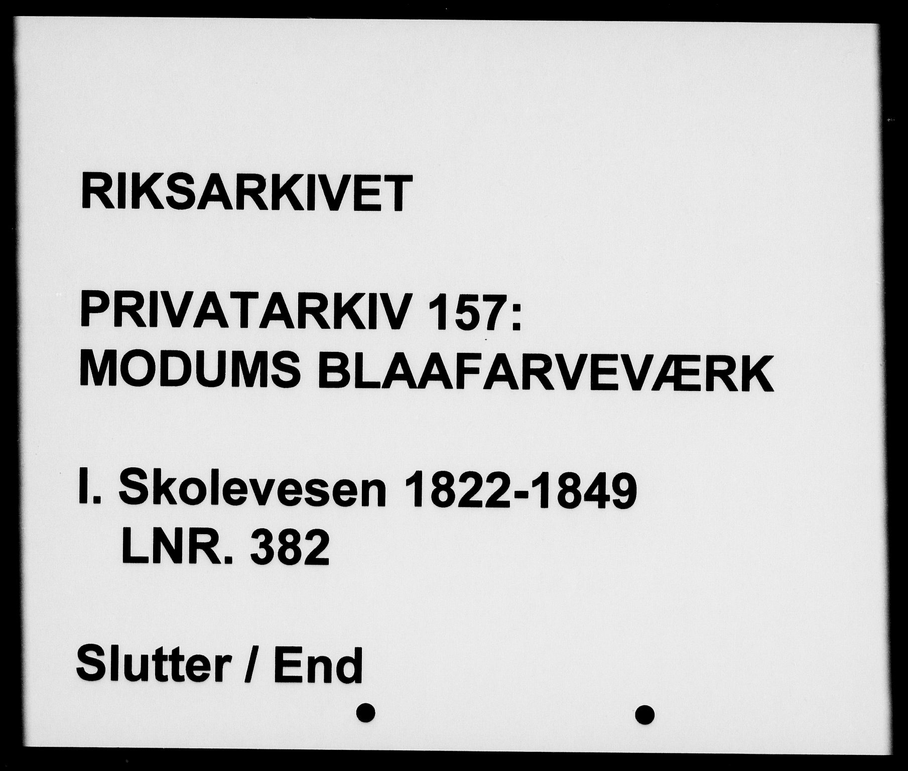 Modums Blaafarveværk, AV/RA-PA-0157/G/Gi/L0382/0002: -- / Søknader til ledige læreposter 1831, 1839, 1822-1848, s. 147