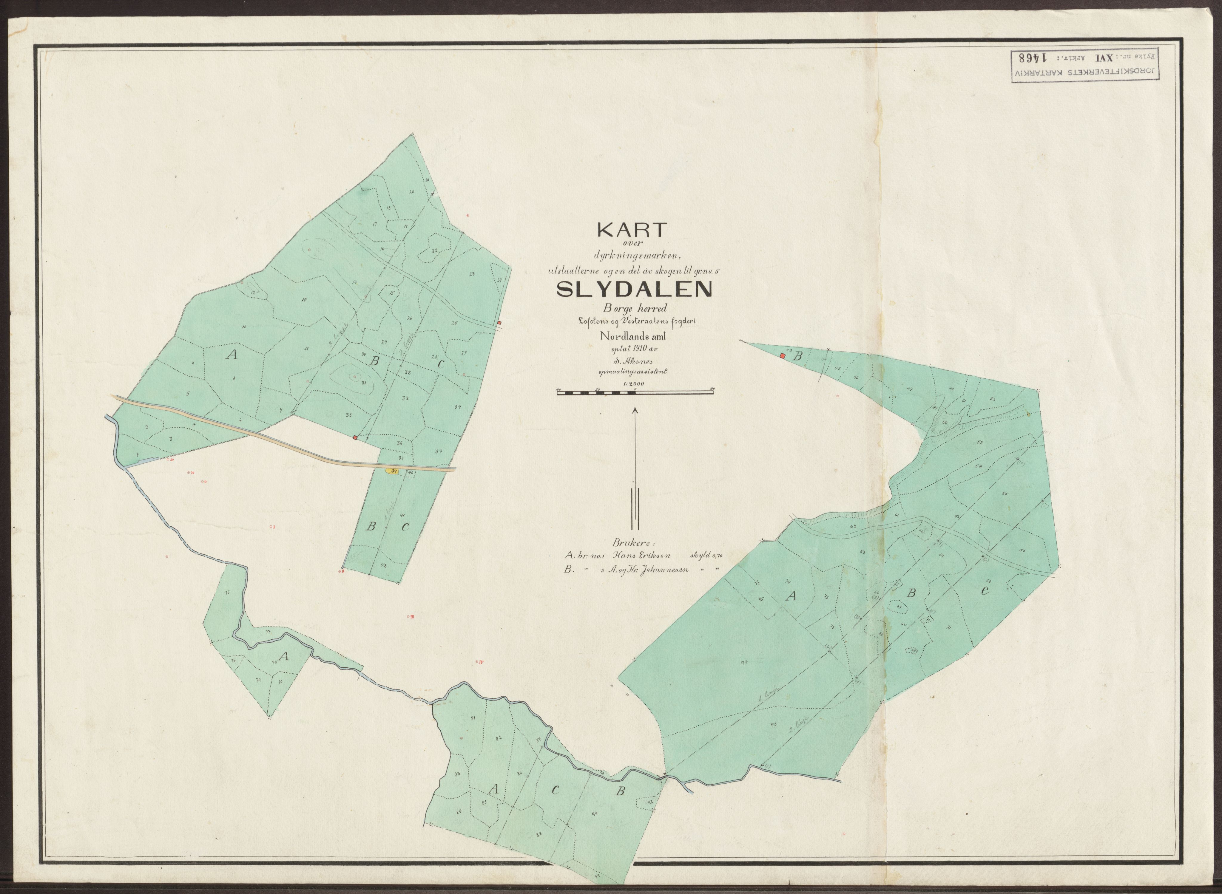 Jordskifteverkets kartarkiv, AV/RA-S-3929/T, 1859-1988, s. 1664