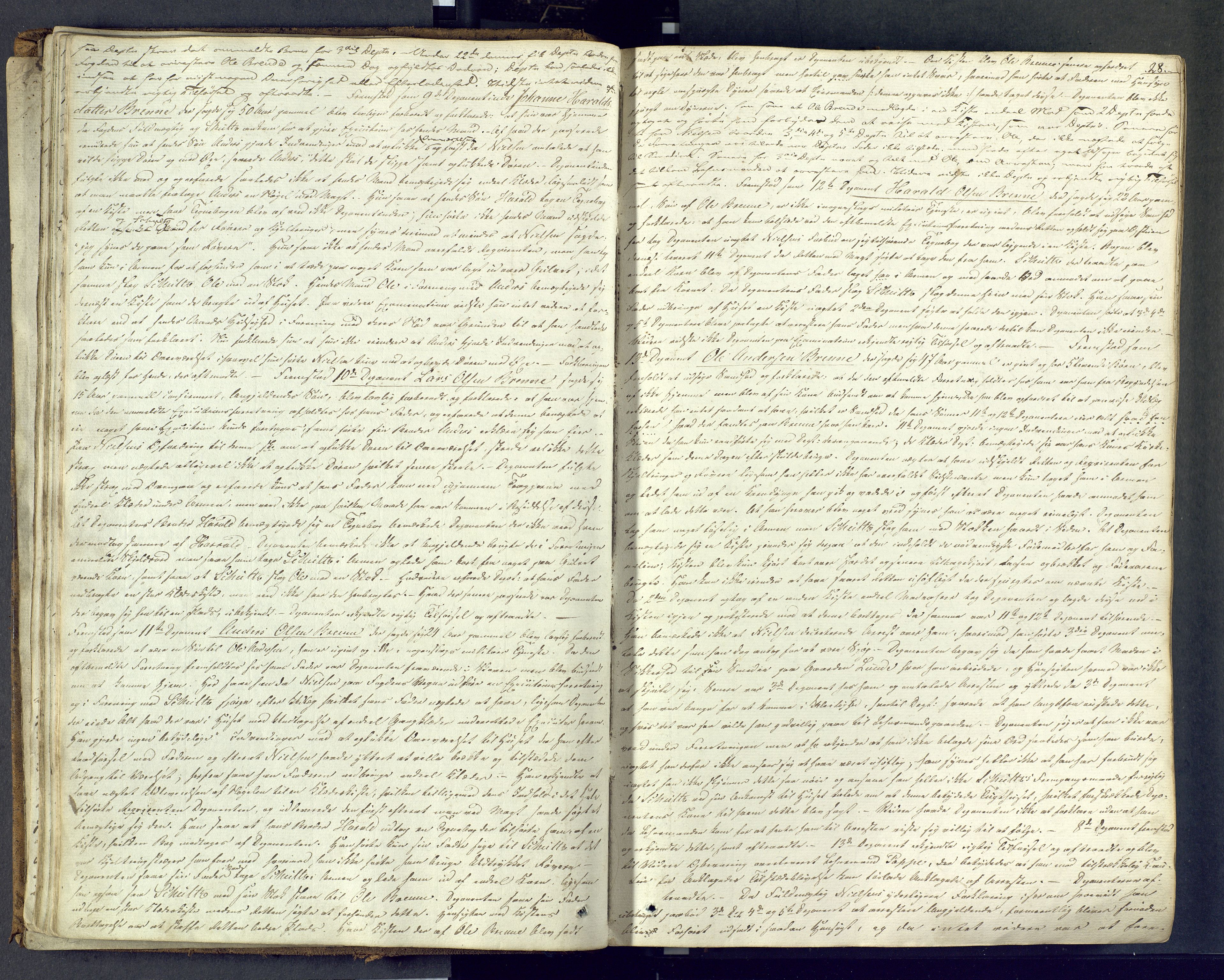 Nedre Telemark sorenskriveri, AV/SAKO-A-135/F/Fc/Fca/L0007: Ekstrarettsprotokoll, 1839-1846, s. 28