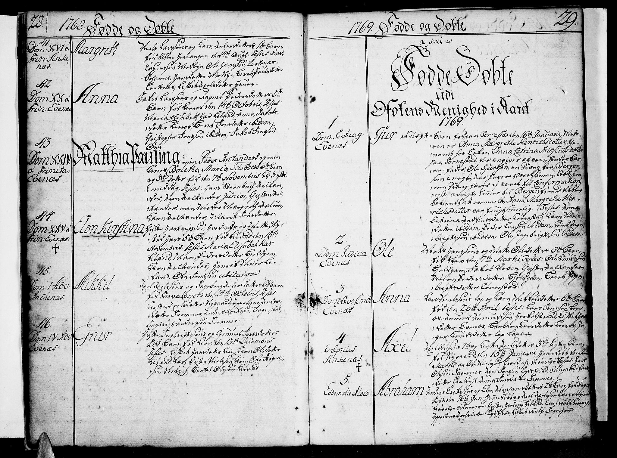 Ministerialprotokoller, klokkerbøker og fødselsregistre - Nordland, AV/SAT-A-1459/863/L0892: Ministerialbok nr. 863A04, 1765-1794, s. 28-29