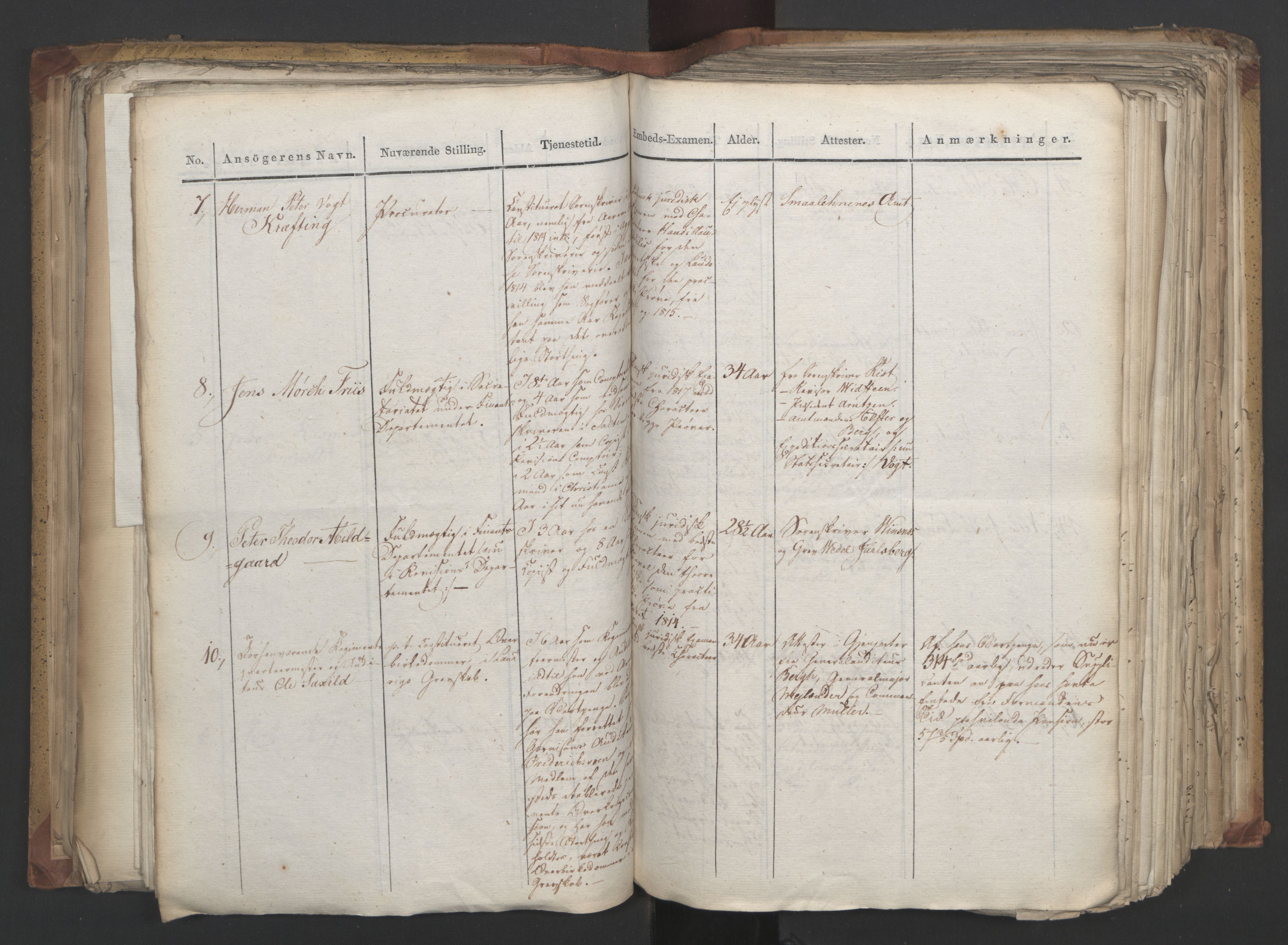Statsrådsavdelingen i Stockholm, AV/RA-S-1003/D/Da/L0032: Regjeringsinnstillinger nr. 6140-6355, 1822, s. 174