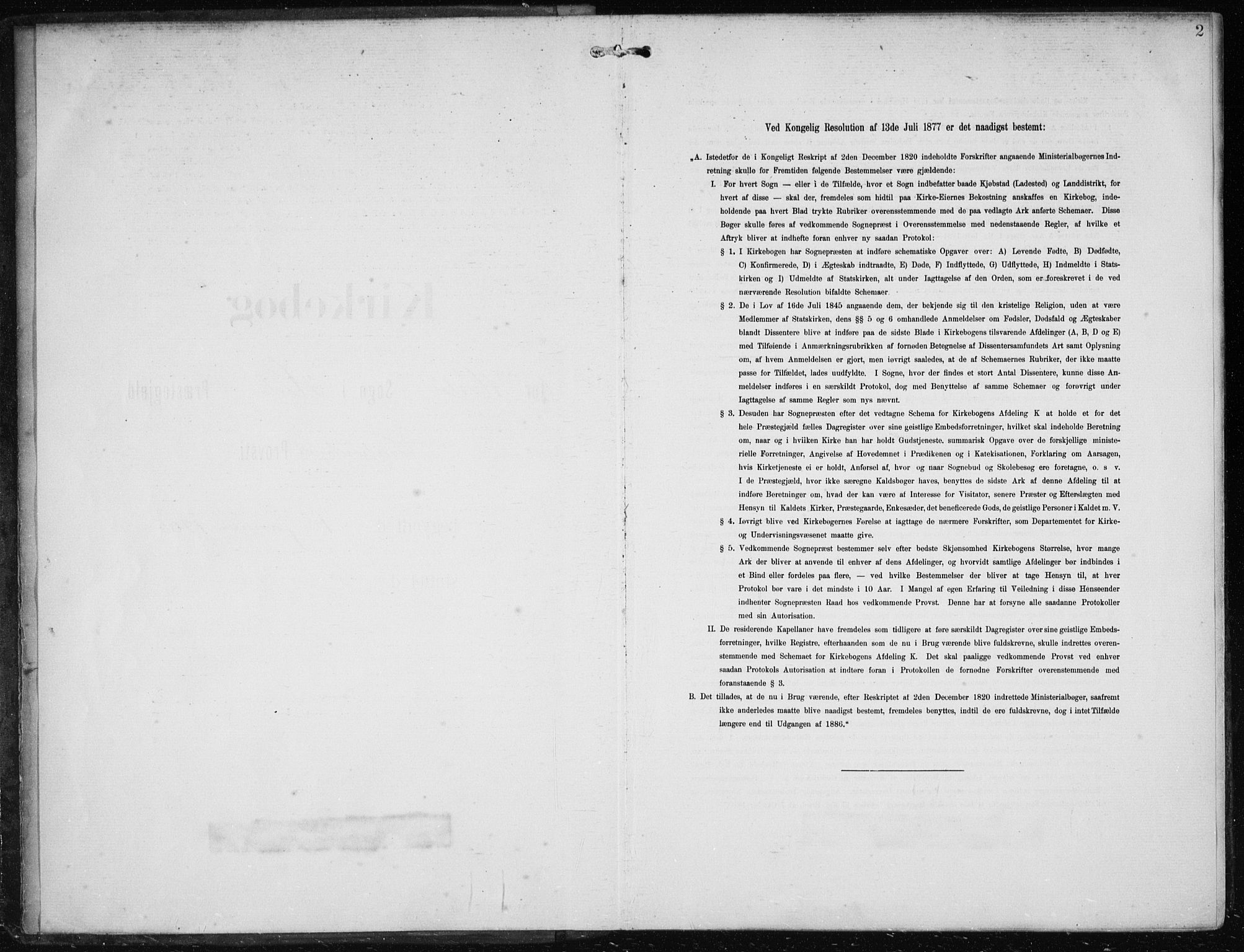 Herdla Sokneprestembete, SAB/A-75701/H/Haa: Ministerialbok nr. A 5, 1905-1918, s. 2