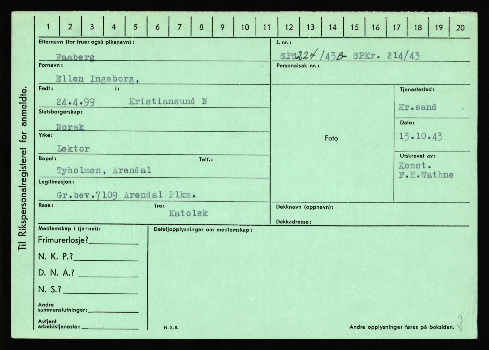 Statspolitiet - Hovedkontoret / Osloavdelingen, AV/RA-S-1329/C/Ca/L0005: Furali - Hamula, 1943-1945, s. 393