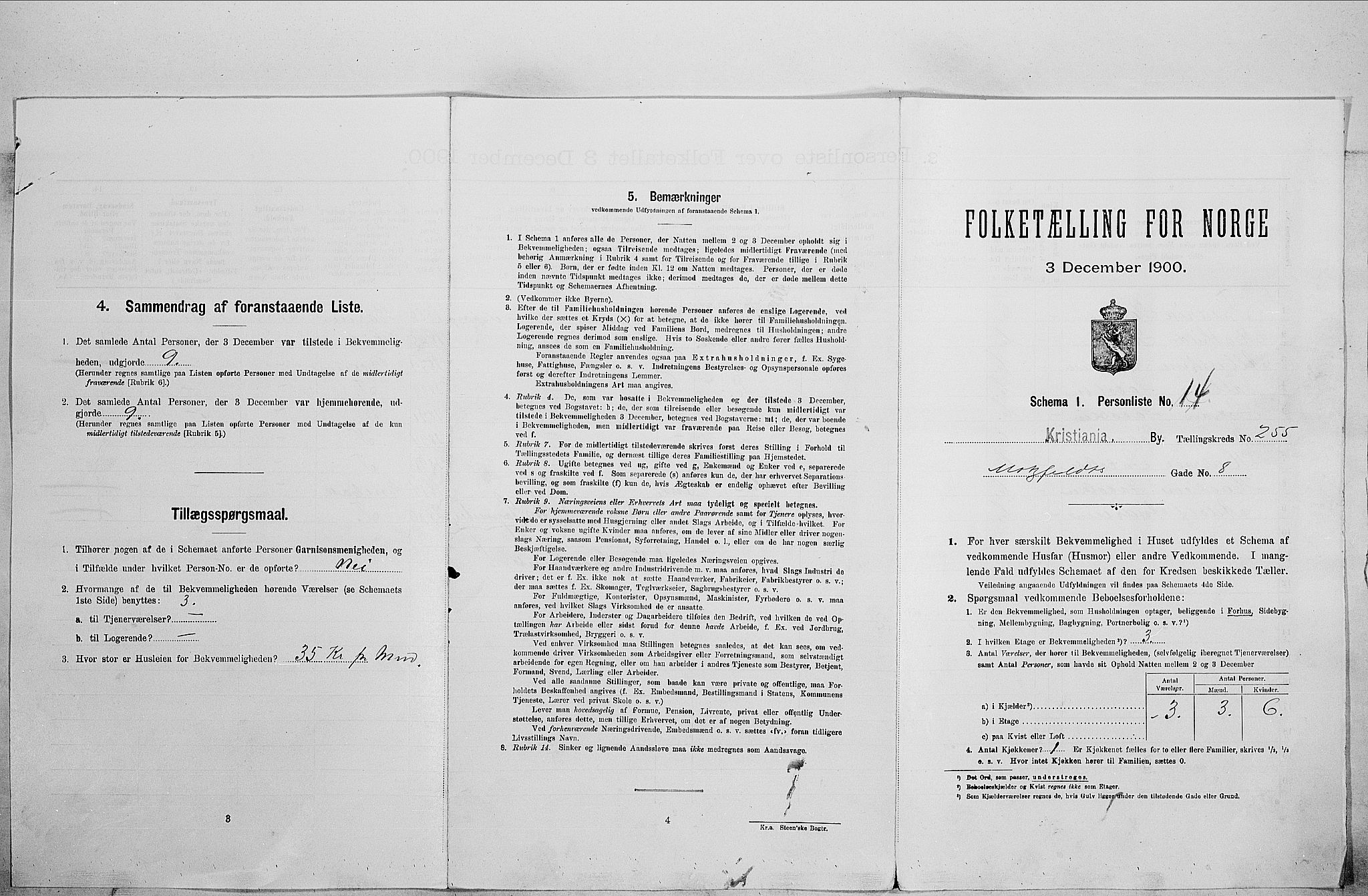SAO, Folketelling 1900 for 0301 Kristiania kjøpstad, 1900, s. 59735