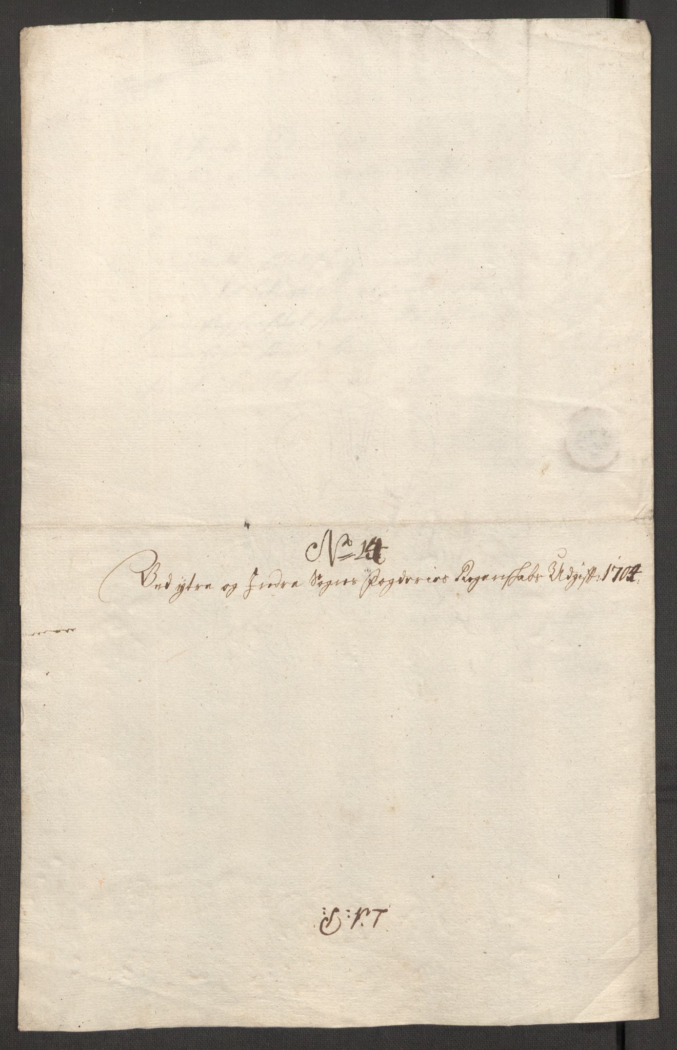 Rentekammeret inntil 1814, Reviderte regnskaper, Fogderegnskap, RA/EA-4092/R52/L3313: Fogderegnskap Sogn, 1703-1704, s. 482