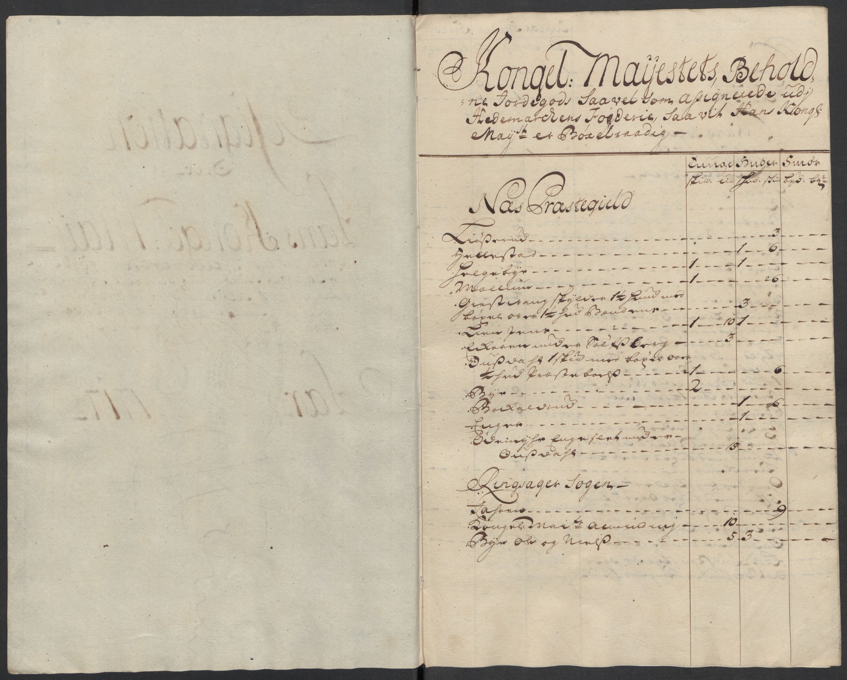 Rentekammeret inntil 1814, Reviderte regnskaper, Fogderegnskap, RA/EA-4092/R16/L1056: Fogderegnskap Hedmark, 1717, s. 192