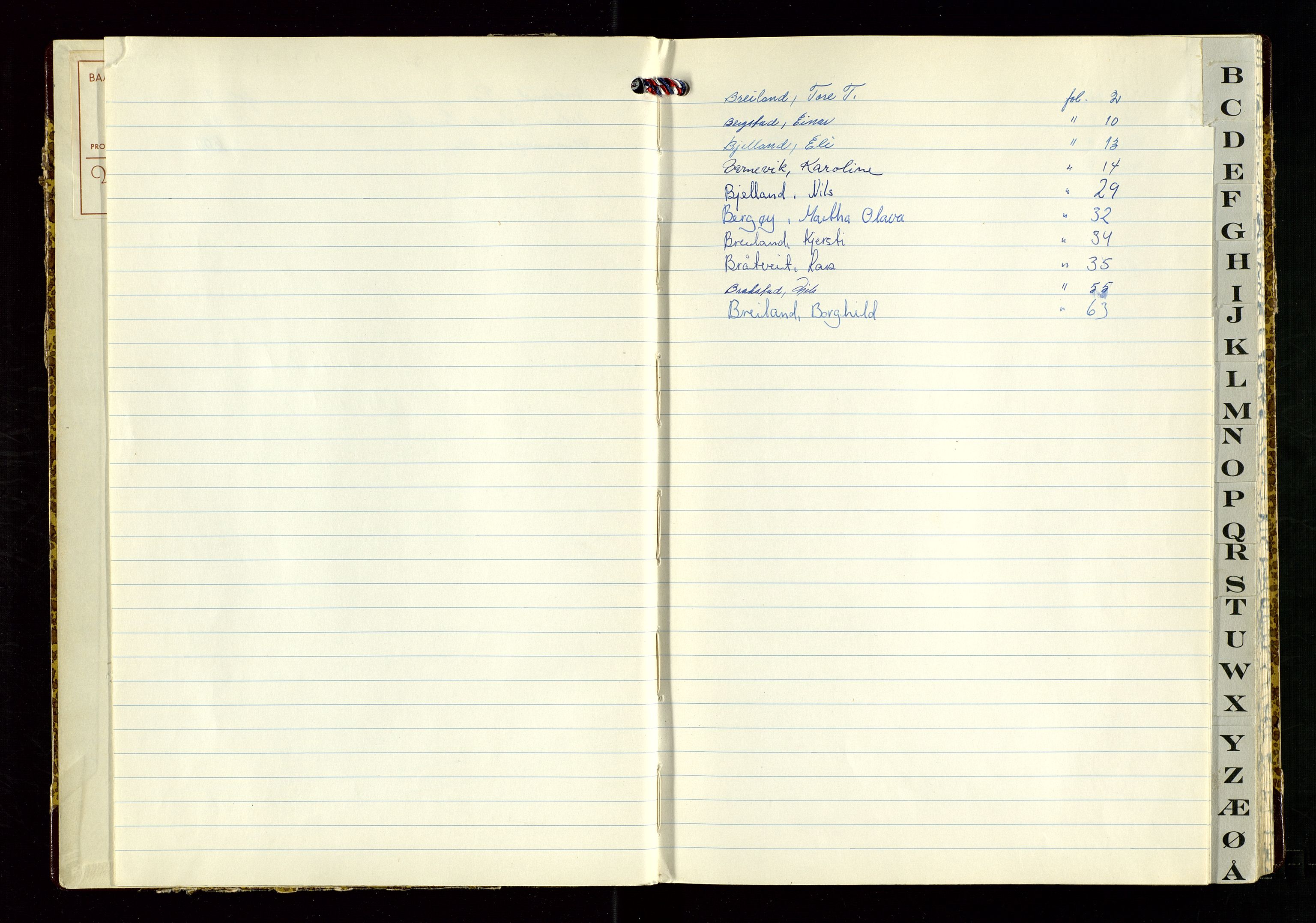 Hjelmeland lensmannskontor, AV/SAST-A-100439/Ggb/L0007: "Dødsfallprotokoll", 1969-1972