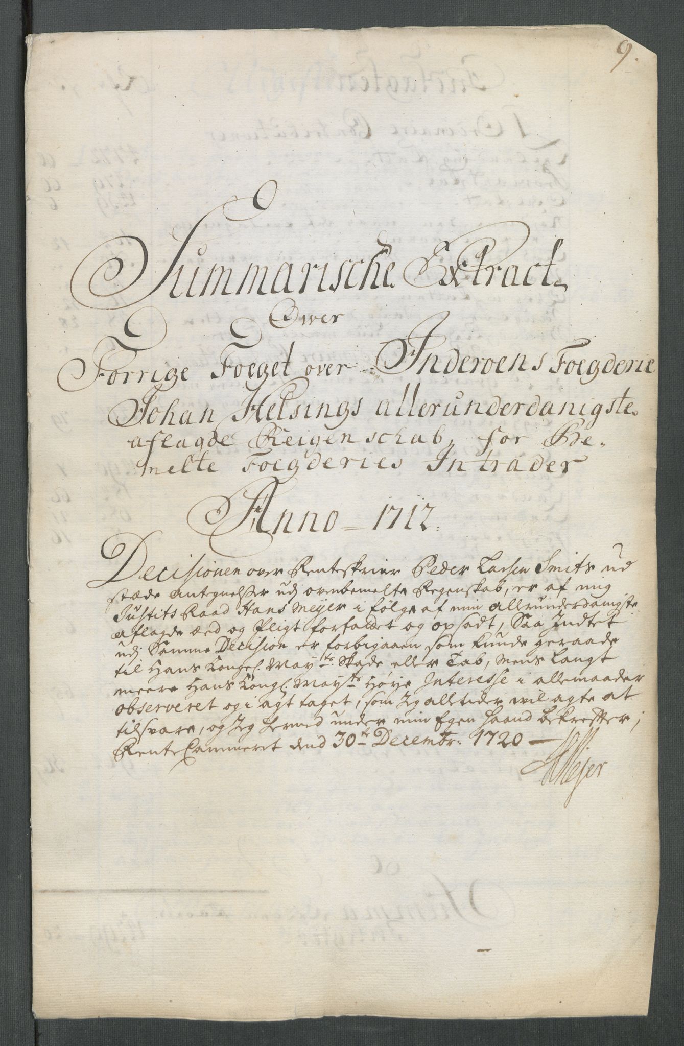 Rentekammeret inntil 1814, Reviderte regnskaper, Fogderegnskap, RA/EA-4092/R63/L4320: Fogderegnskap Inderøy, 1712, s. 19