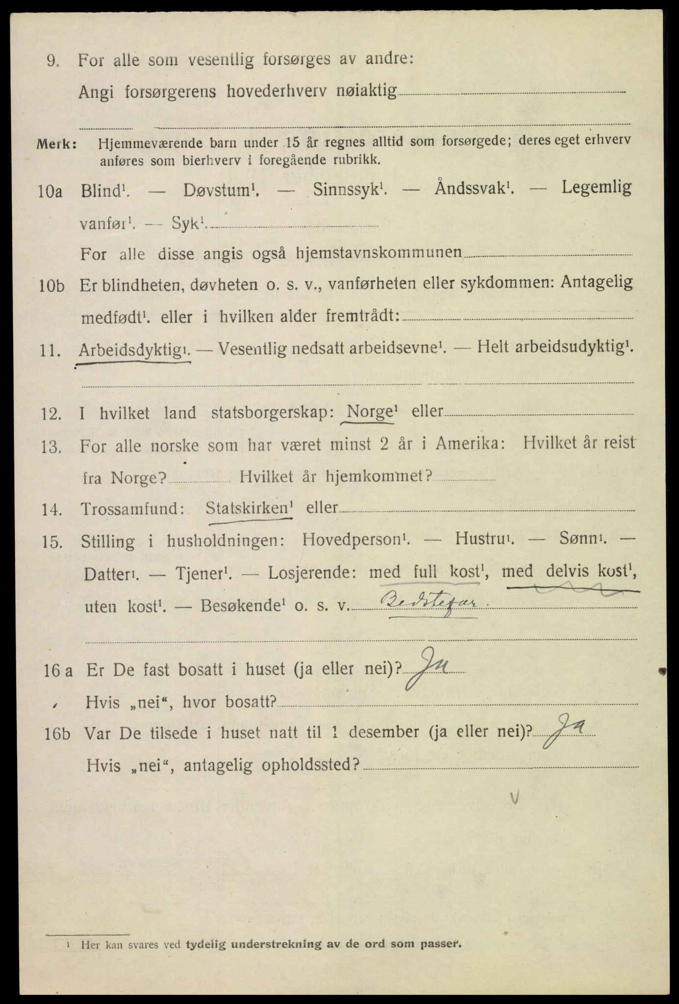 SAH, Folketelling 1920 for 0411 Nes herred, 1920, s. 3267