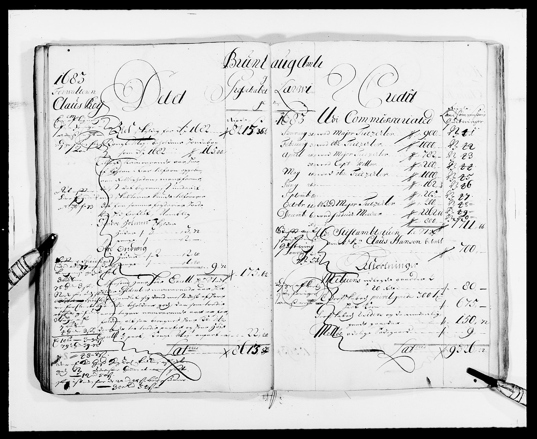 Rentekammeret inntil 1814, Reviderte regnskaper, Fogderegnskap, AV/RA-EA-4092/R33/L1967: Fogderegnskap Larvik grevskap, 1675-1687, s. 57