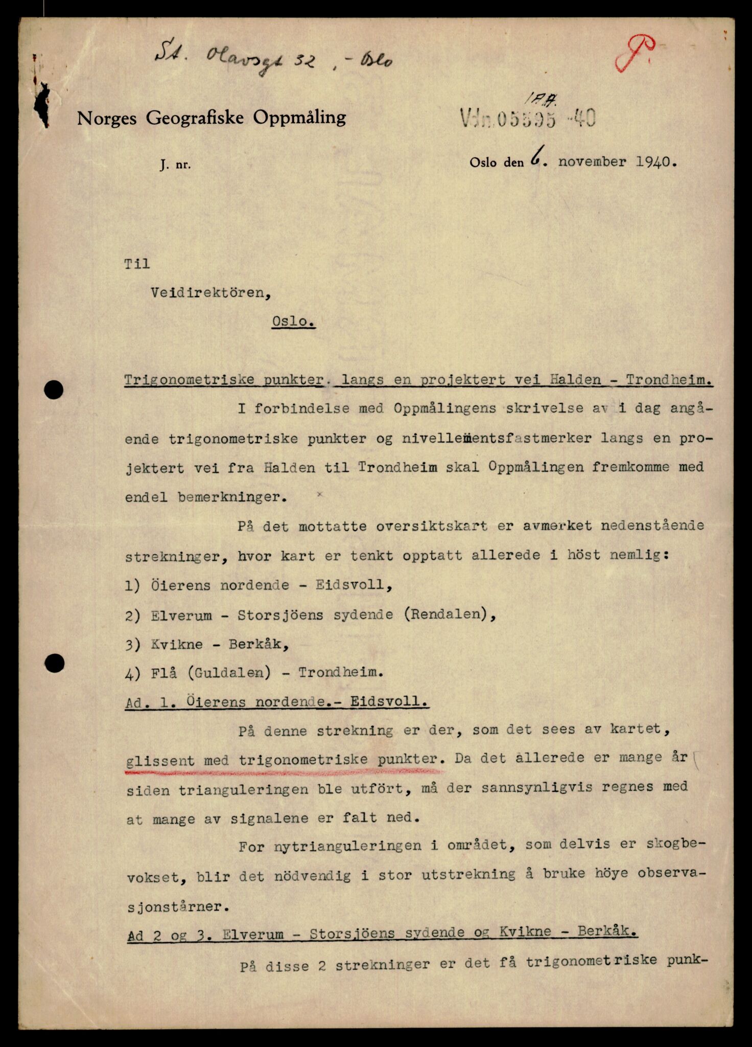 Forsvarets Overkommando. 2 kontor. Arkiv 11.4. Spredte tyske arkivsaker, AV/RA-RAFA-7031/D/Dar/Darb/L0001: Reichskommissariat - Hauptabteilung Technik und Verkehr, 1940-1944, s. 95