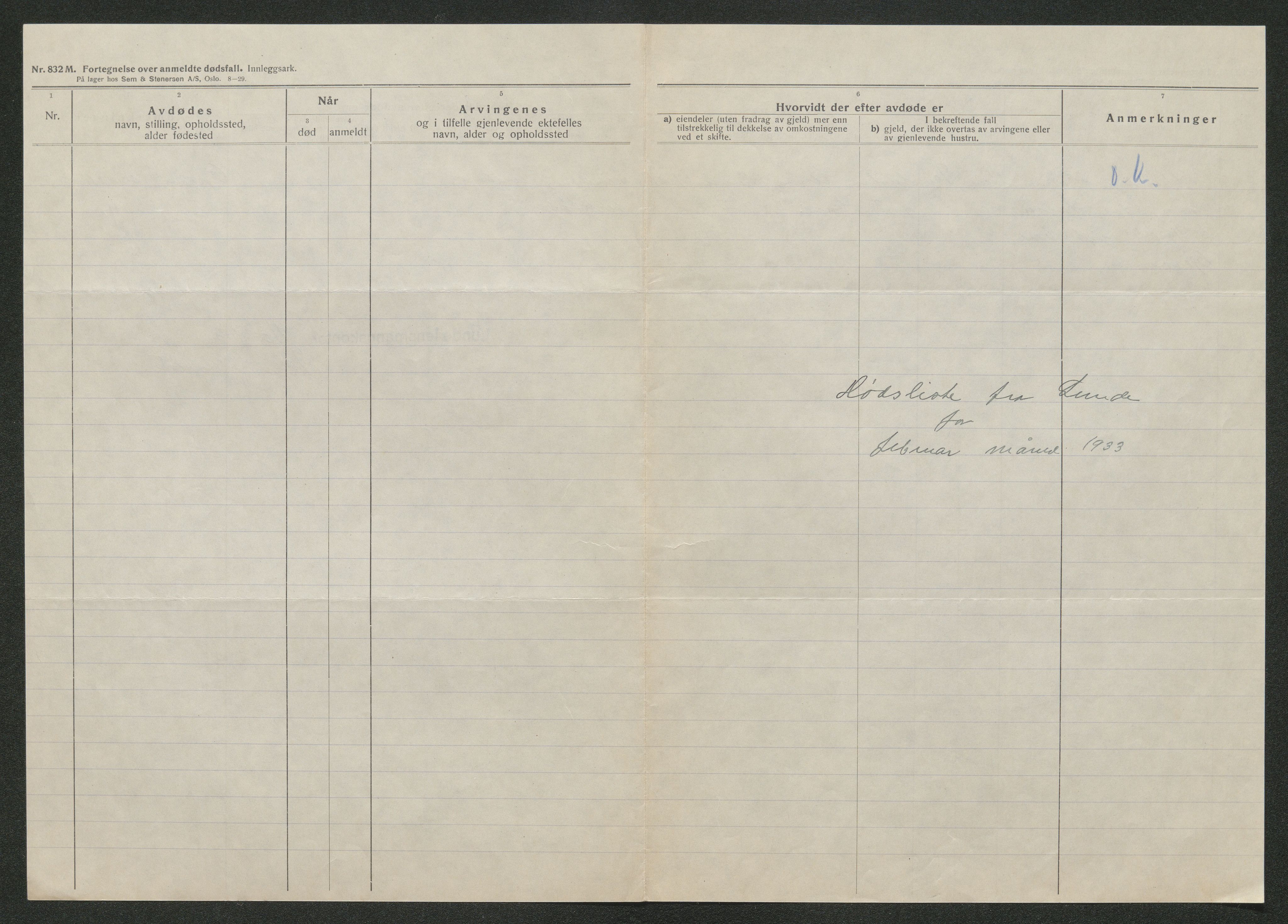 Nedre Telemark sorenskriveri, SAKO/A-135/H/Ha/Hab/L0008: Dødsfallsfortegnelser
, 1931-1935, s. 656