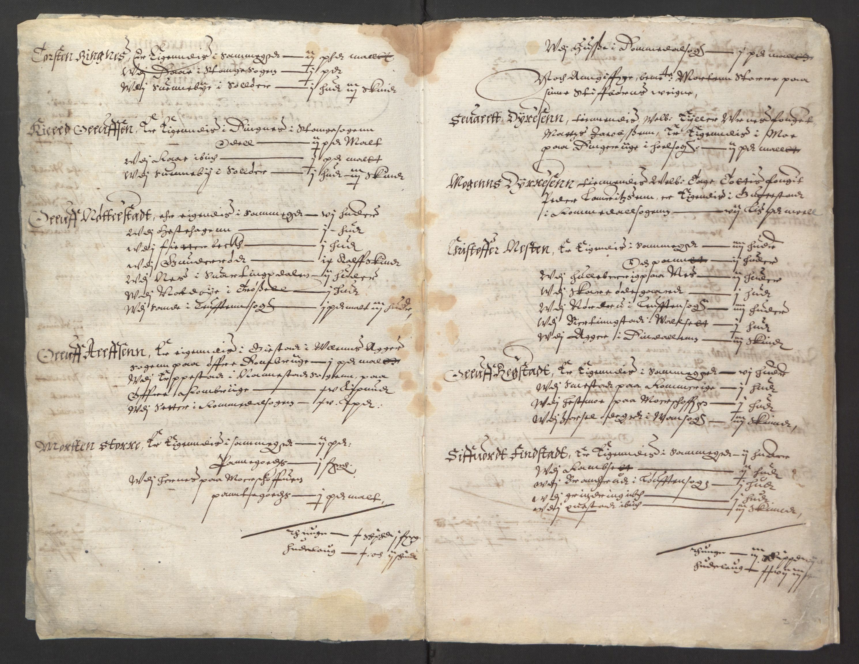 Stattholderembetet 1572-1771, AV/RA-EA-2870/Ek/L0008/0002: Jordebøker til utlikning av rosstjeneste 1624-1626: / Odelsjordebøker for Akershus len, 1624-1626, s. 110