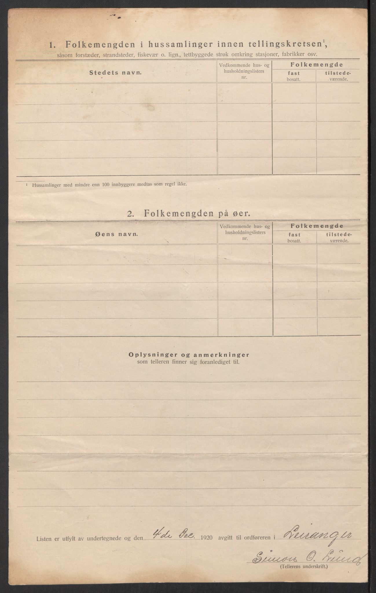 SAT, Folketelling 1920 for 1847 Leiranger herred, 1920, s. 23