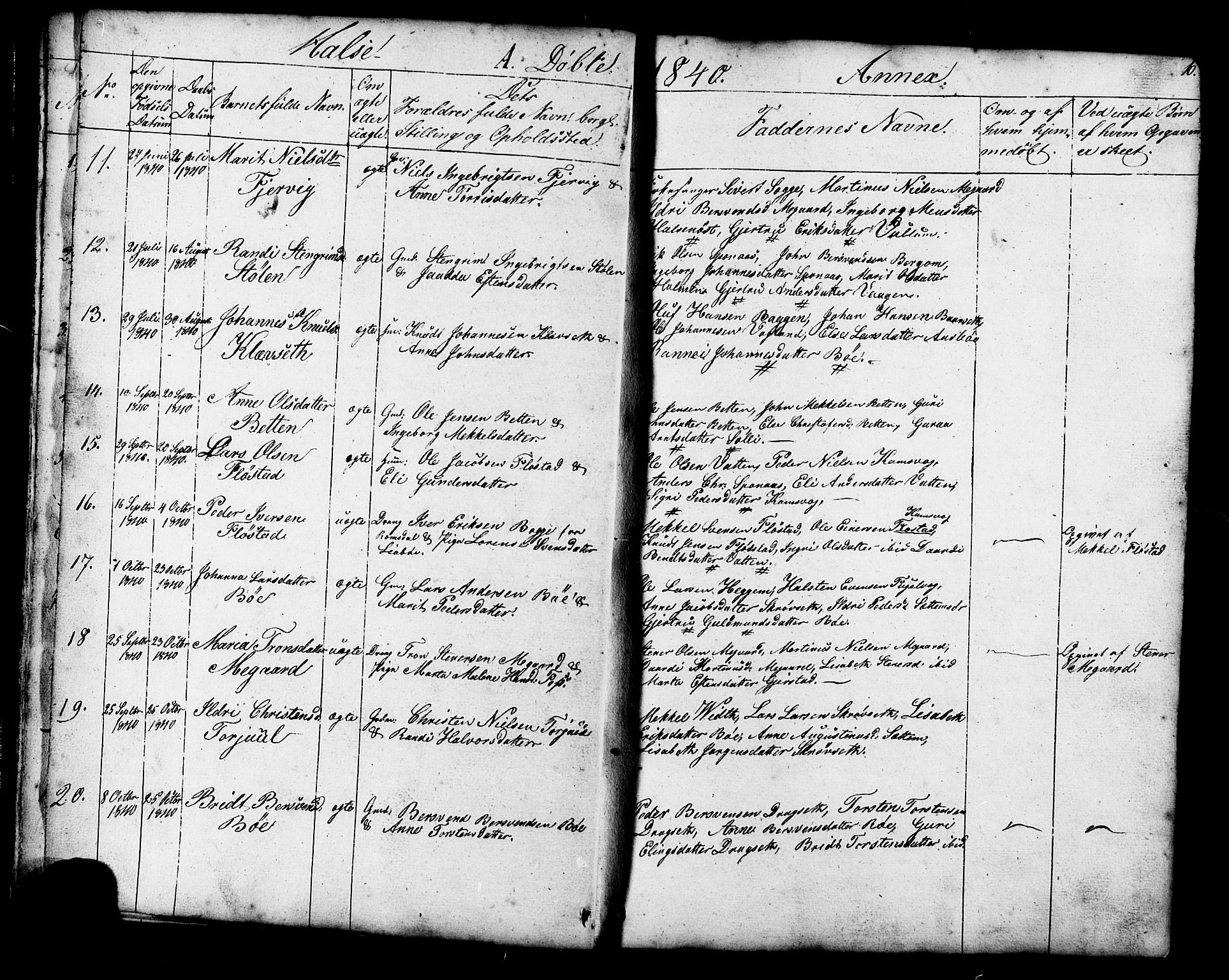 Ministerialprotokoller, klokkerbøker og fødselsregistre - Møre og Romsdal, AV/SAT-A-1454/576/L0890: Klokkerbok nr. 576C01, 1837-1908, s. 10