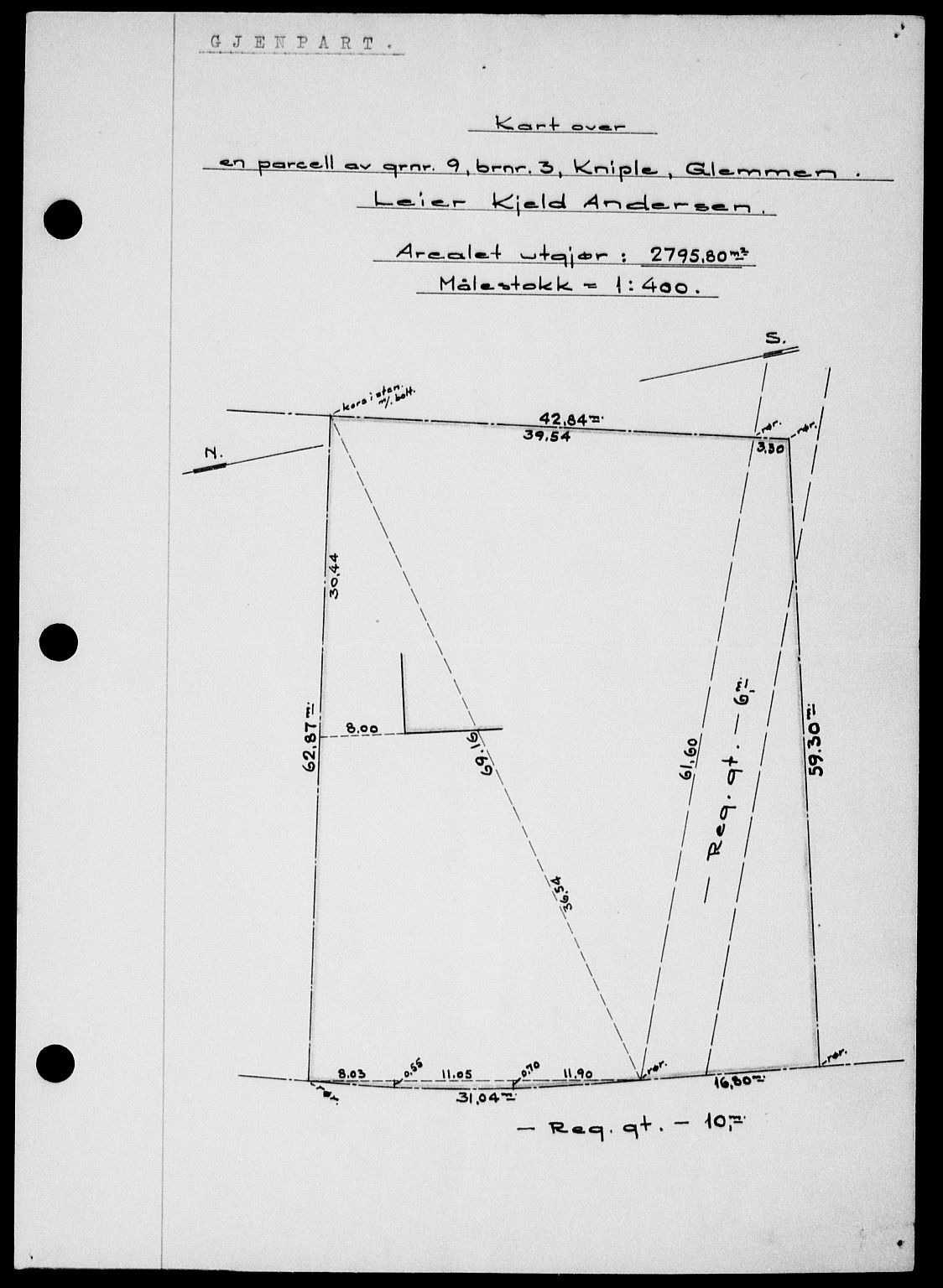 Onsøy sorenskriveri, AV/SAO-A-10474/G/Ga/Gab/L0015: Pantebok nr. II A-15, 1945-1946, Dagboknr: 107/1946