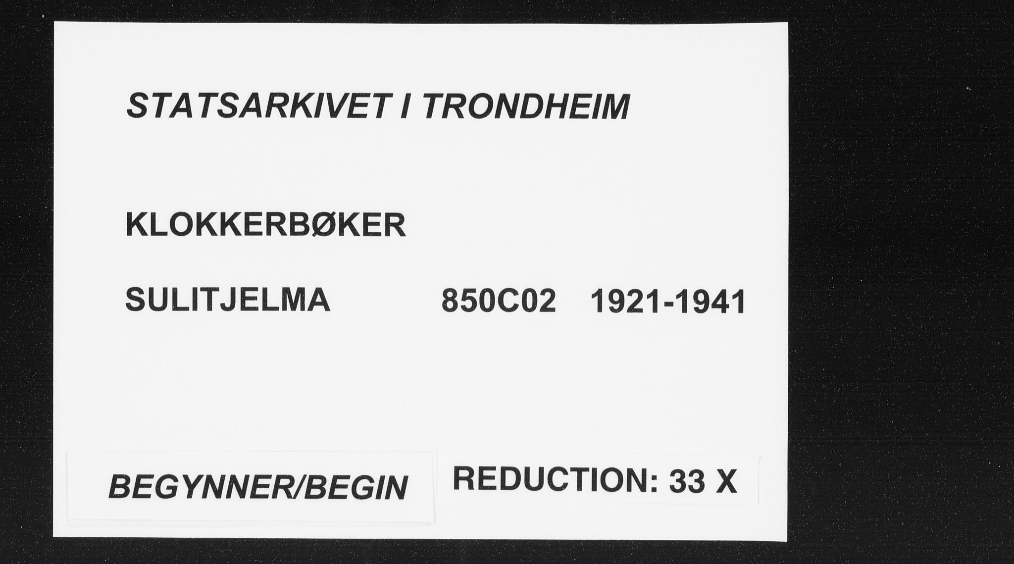 Ministerialprotokoller, klokkerbøker og fødselsregistre - Nordland, SAT/A-1459/850/L0718: Klokkerbok nr. 850C02, 1921-1941