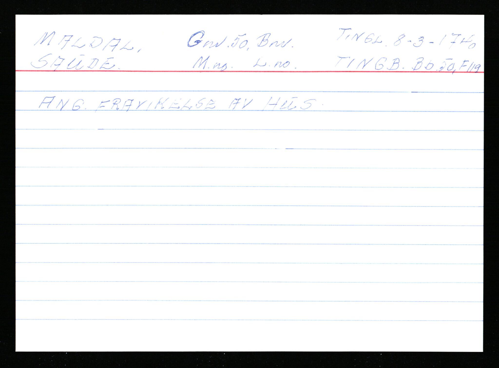 Statsarkivet i Stavanger, AV/SAST-A-101971/03/Y/Ym/L0037: Åstedskort sortert etter gårdsnavn: Lædre - Mauland, 1600-1950, s. 246