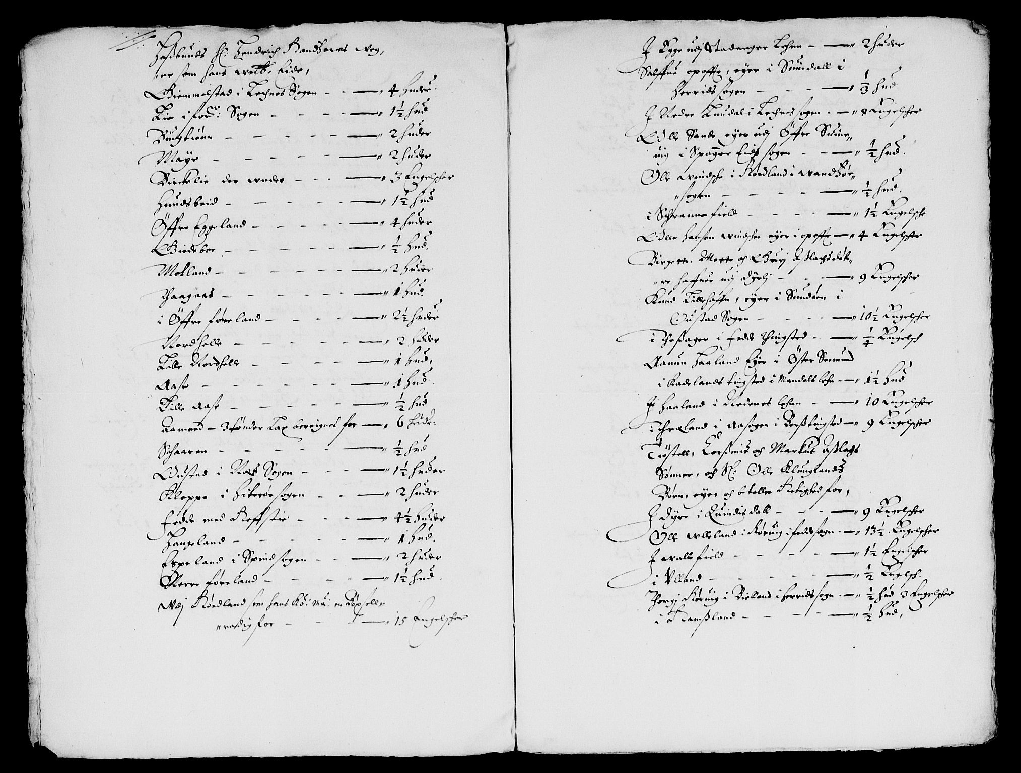 Rentekammeret inntil 1814, Reviderte regnskaper, Lensregnskaper, AV/RA-EA-5023/R/Rb/Rbr/L0023: Lista len, 1660-1661