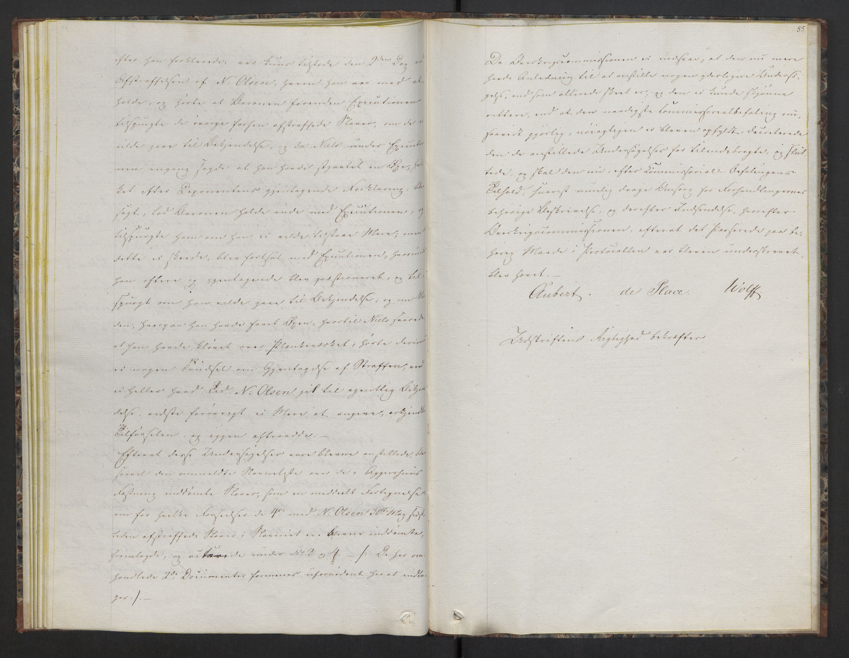 Forsvaret, Generalauditøren, RA/RAFA-1772/F/Fh/Fha/L0035a: Sager i 1820 -1834: Baron Wedels forhold mod nogle slaver., 1820-1834