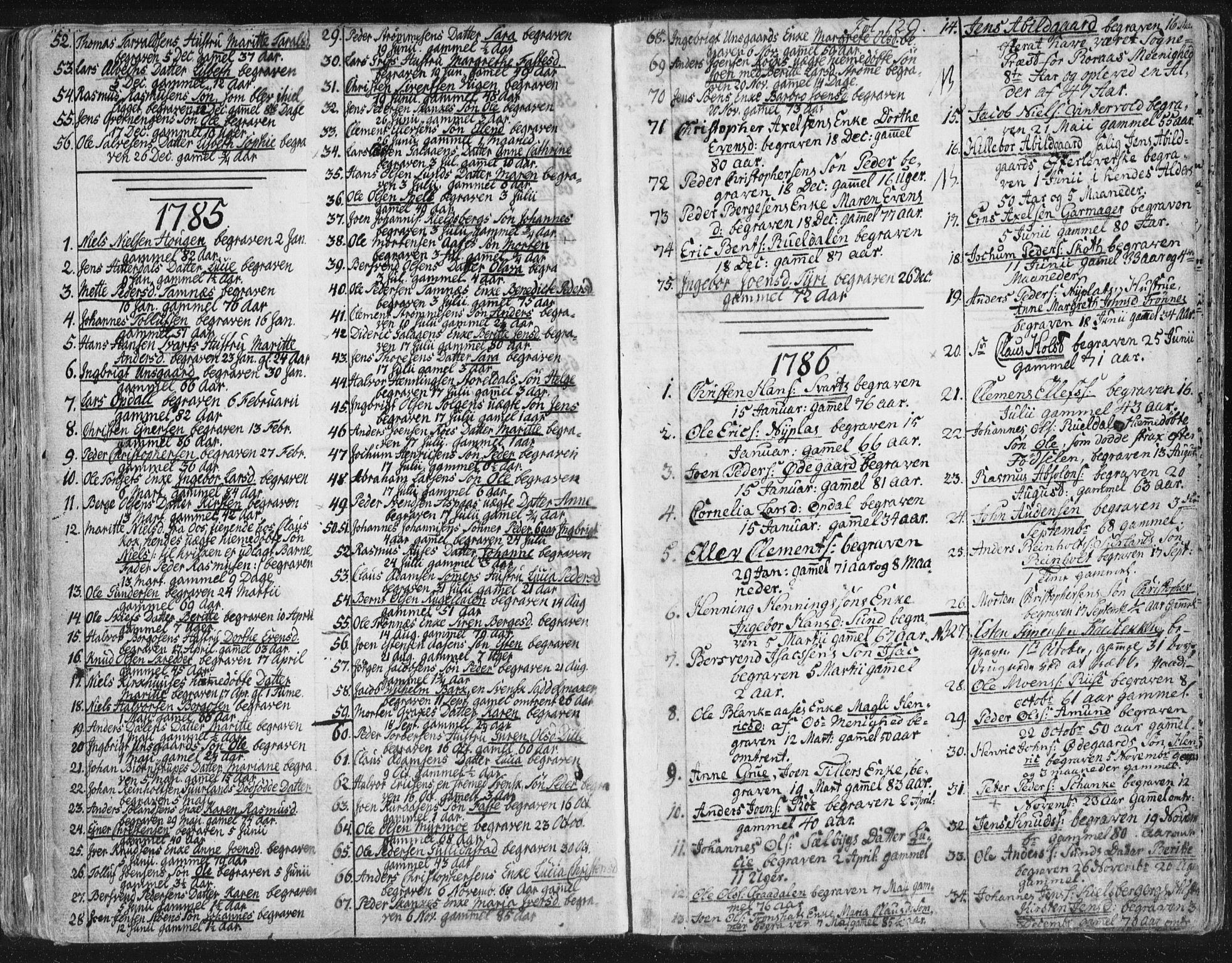 Ministerialprotokoller, klokkerbøker og fødselsregistre - Sør-Trøndelag, AV/SAT-A-1456/681/L0926: Ministerialbok nr. 681A04, 1767-1797, s. 129
