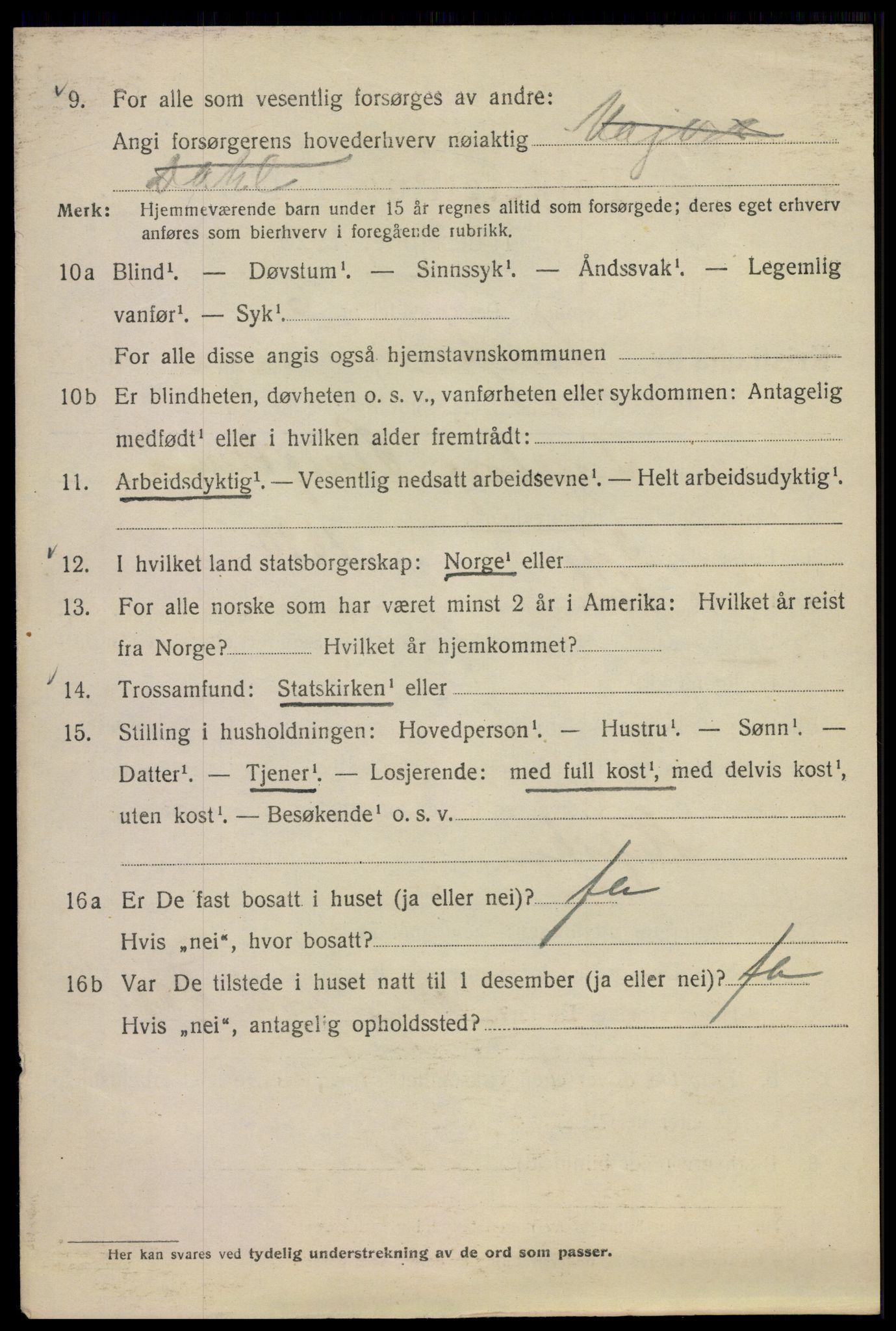 SAO, Folketelling 1920 for 0301 Kristiania kjøpstad, 1920, s. 324680