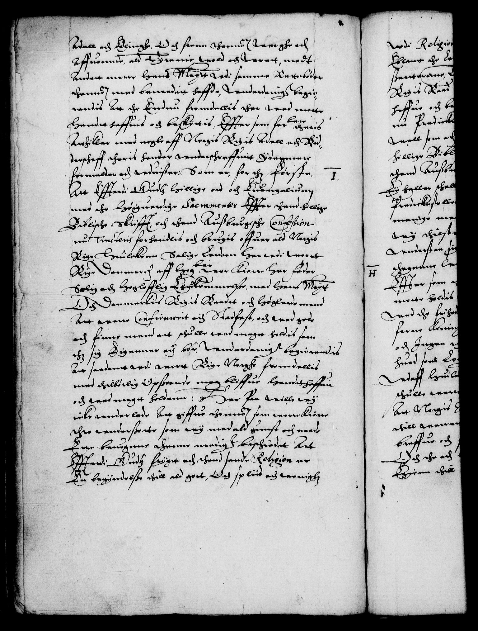 Danske Kanselli 1572-1799, RA/EA-3023/F/Fc/Fca/Fcaa/L0002: Norske registre (mikrofilm), 1588-1596, s. 136b