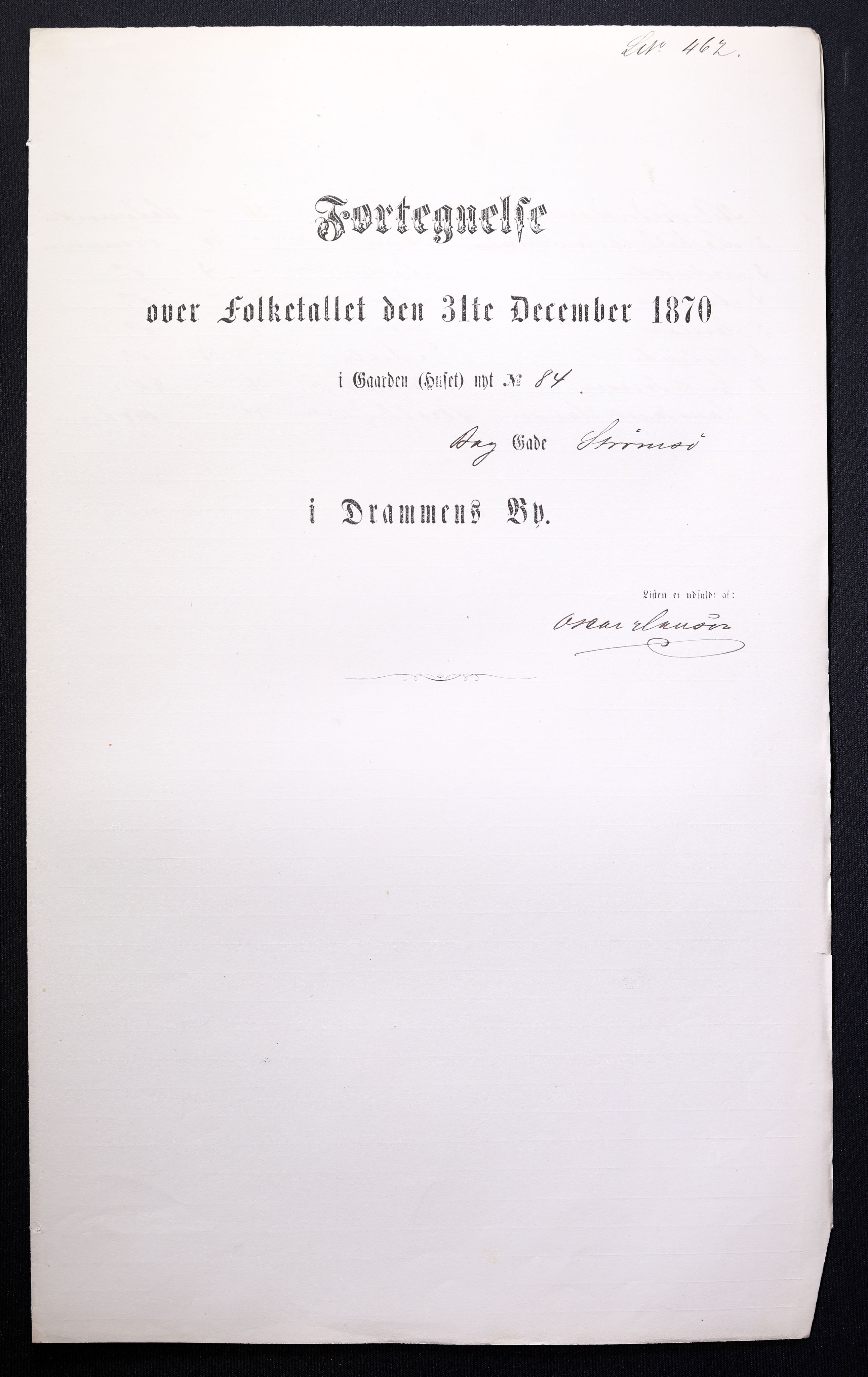 RA, Folketelling 1870 for 0602 Drammen kjøpstad, 1870, s. 242