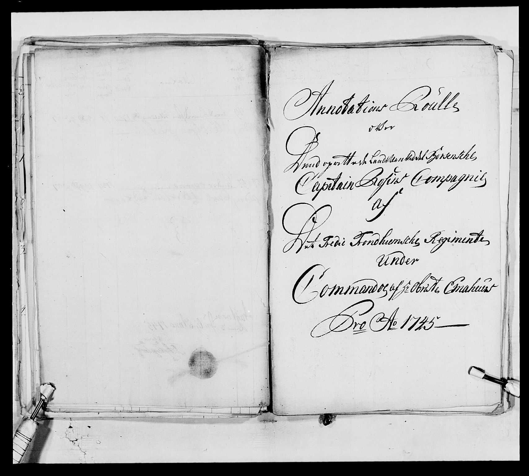 Kommanderende general (KG I) med Det norske krigsdirektorium, AV/RA-EA-5419/E/Ea/L0514: 3. Trondheimske regiment, 1737-1749, s. 49
