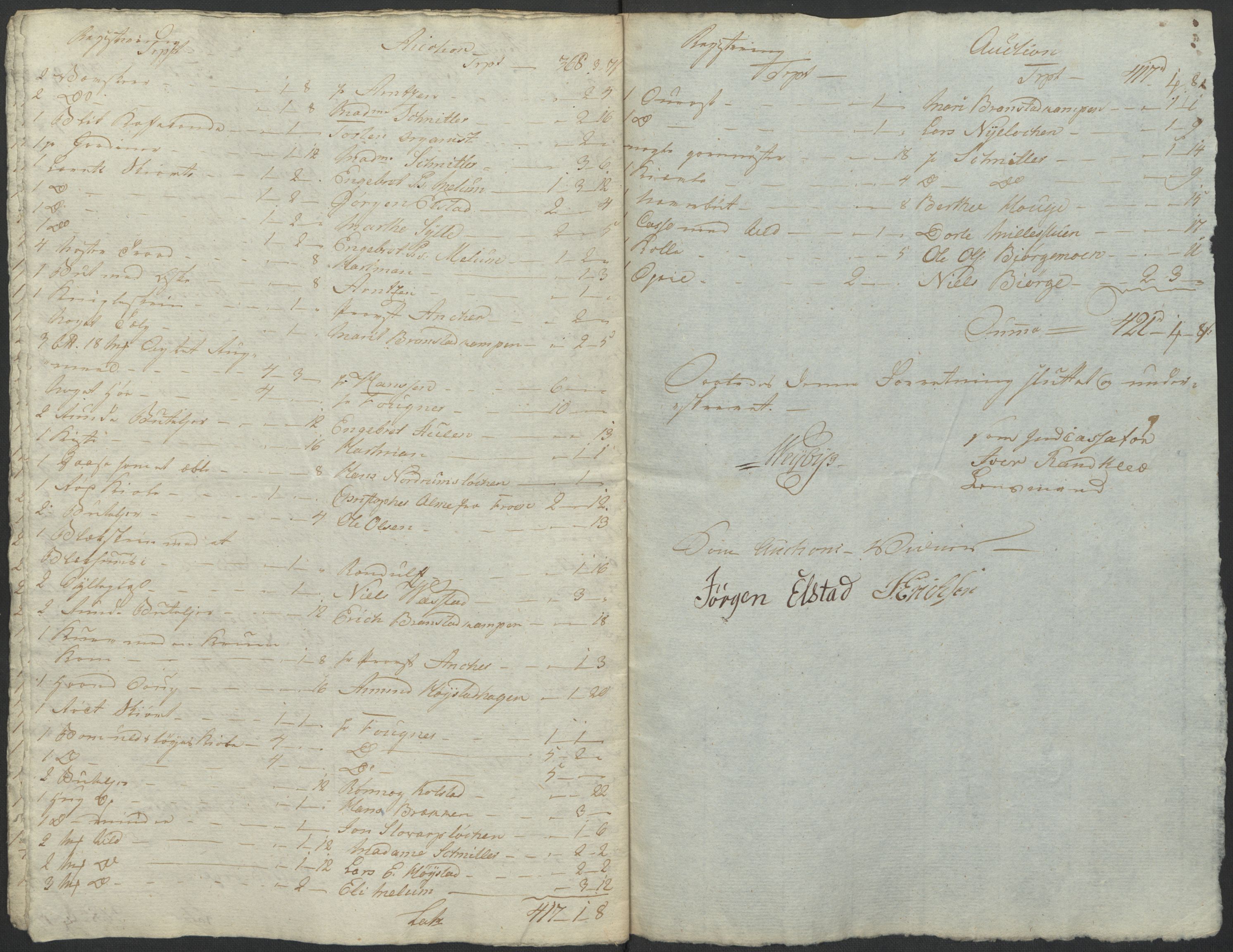 Forsvaret, Generalauditøren, AV/RA-RAFA-1772/F/Fj/Fja/L0038: --, 1744-1821, s. 52