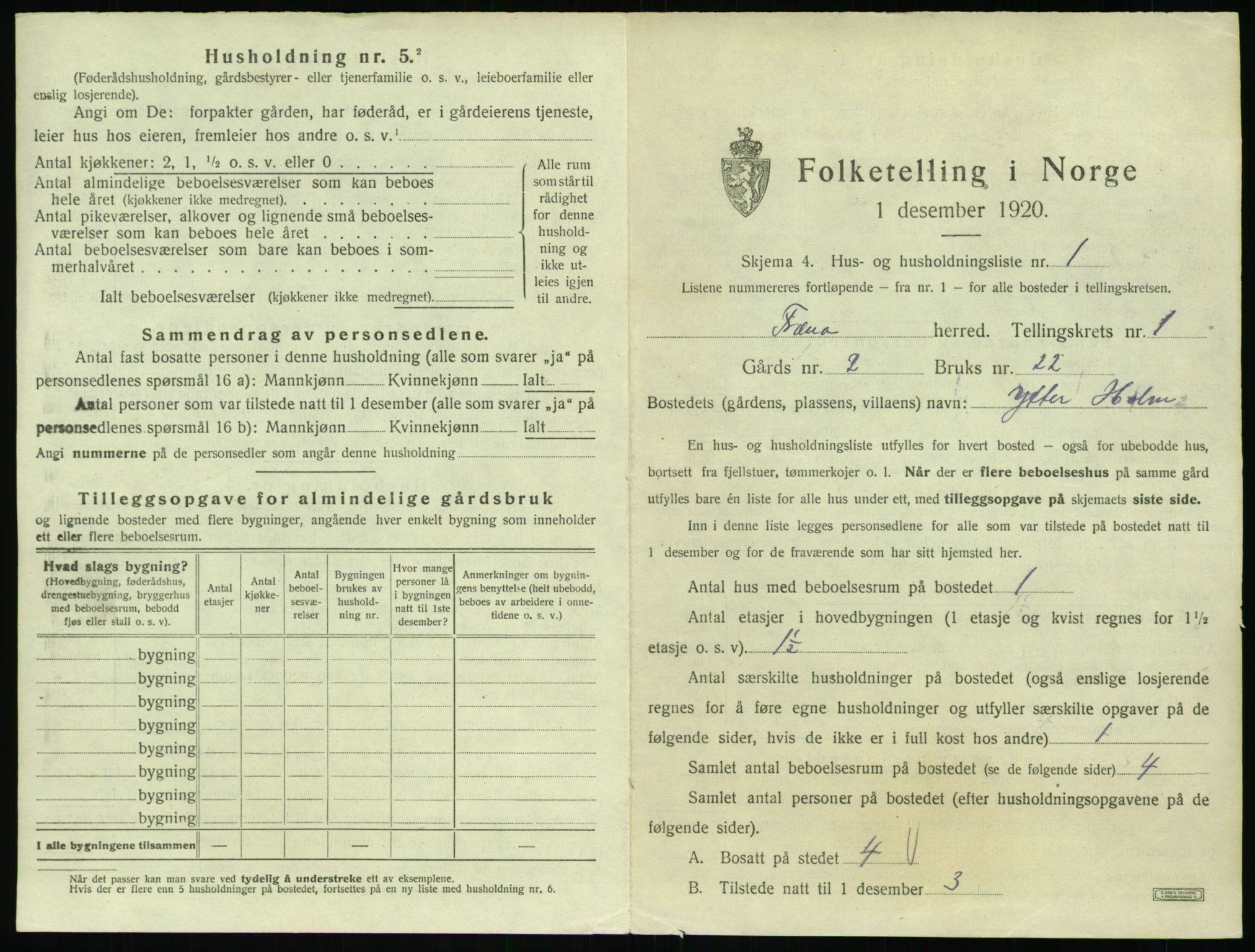SAT, Folketelling 1920 for 1548 Fræna herred, 1920, s. 49