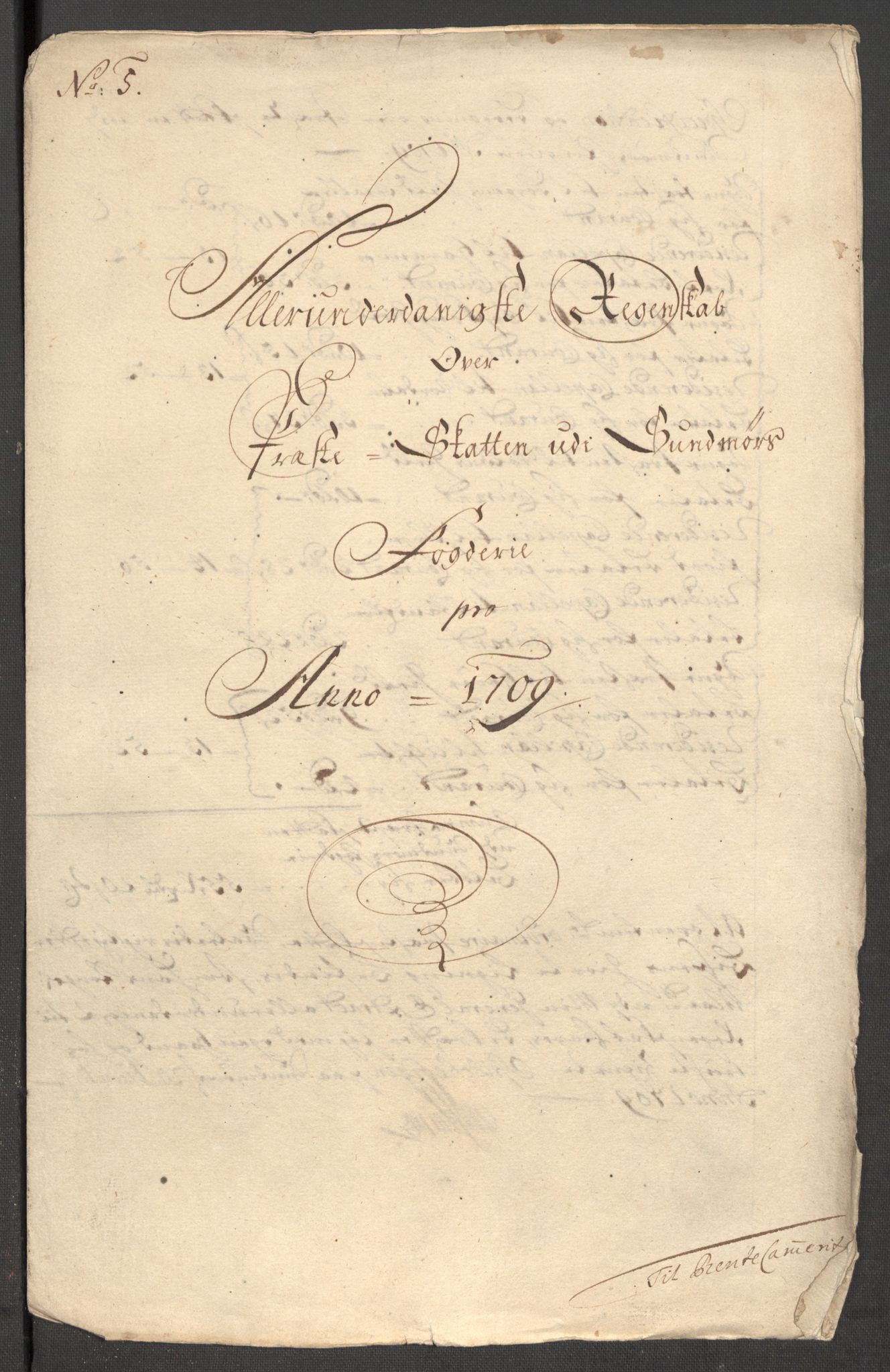 Rentekammeret inntil 1814, Reviderte regnskaper, Fogderegnskap, AV/RA-EA-4092/R54/L3562: Fogderegnskap Sunnmøre, 1708-1709, s. 341