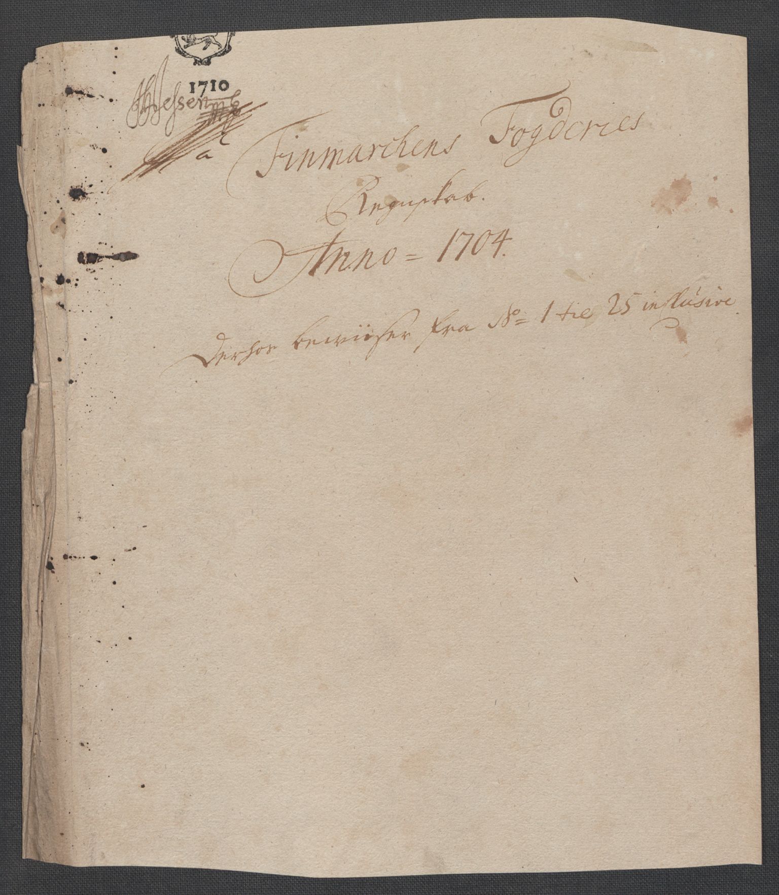 Rentekammeret inntil 1814, Reviderte regnskaper, Fogderegnskap, RA/EA-4092/R69/L4852: Fogderegnskap Finnmark/Vardøhus, 1701-1704, s. 365