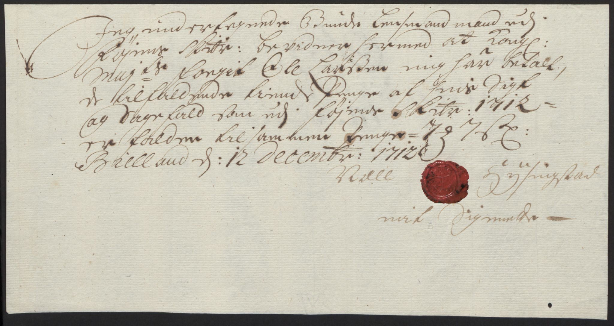 Rentekammeret inntil 1814, Reviderte regnskaper, Fogderegnskap, RA/EA-4092/R48/L2988: Fogderegnskap Sunnhordland og Hardanger, 1712, s. 331