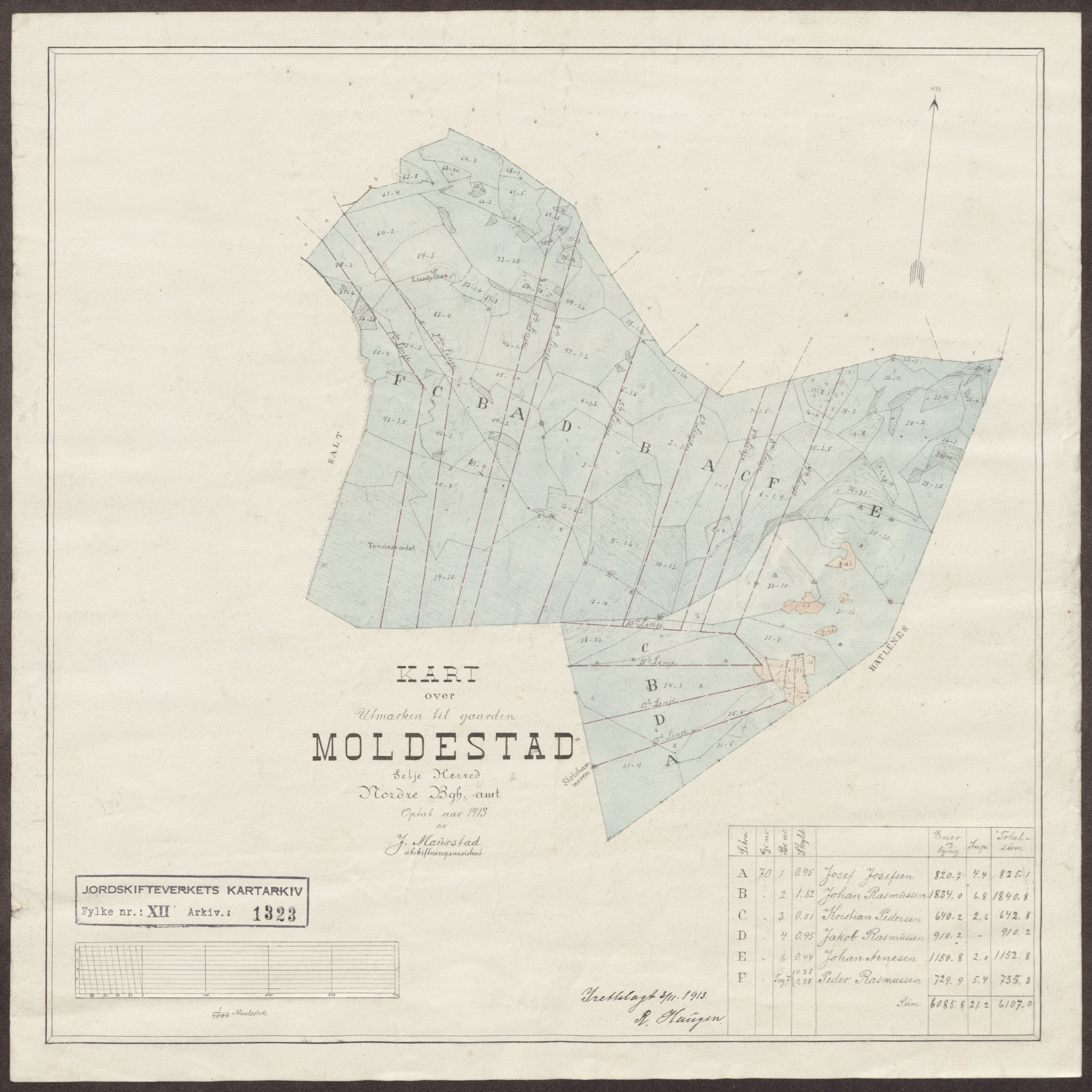 Jordskifteverkets kartarkiv, AV/RA-S-3929/T, 1859-1988, s. 1486