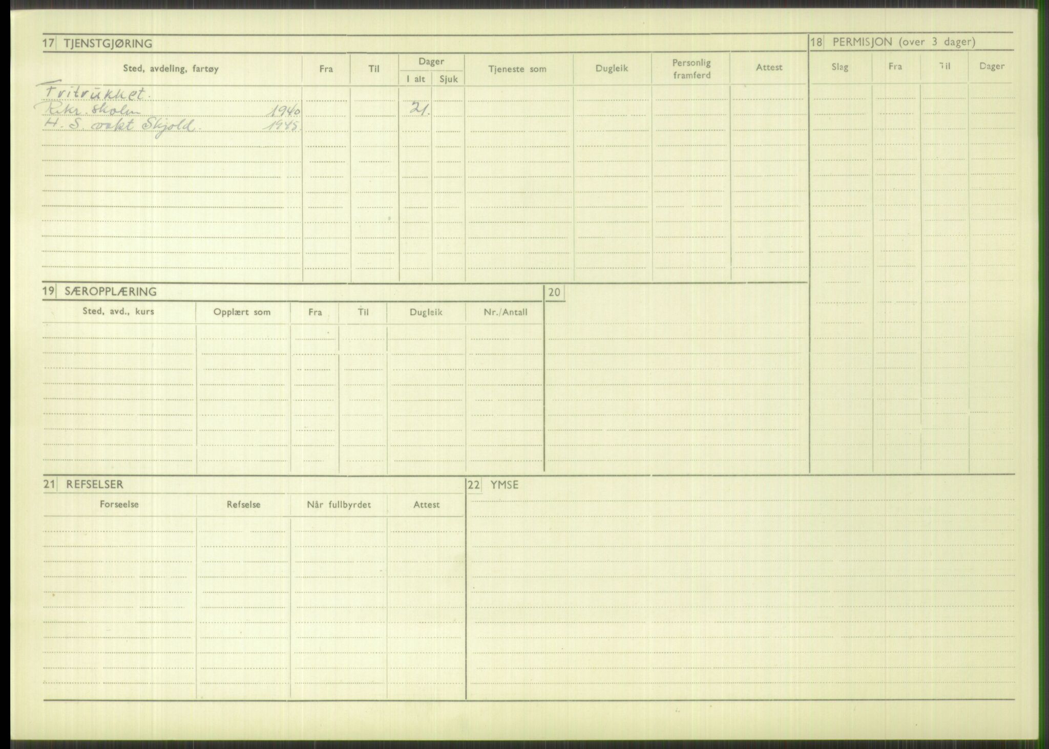 Forsvaret, Troms infanteriregiment nr. 16, AV/RA-RAFA-3146/P/Pa/L0016: Rulleblad for regimentets menige mannskaper, årsklasse 1932, 1932, s. 1450