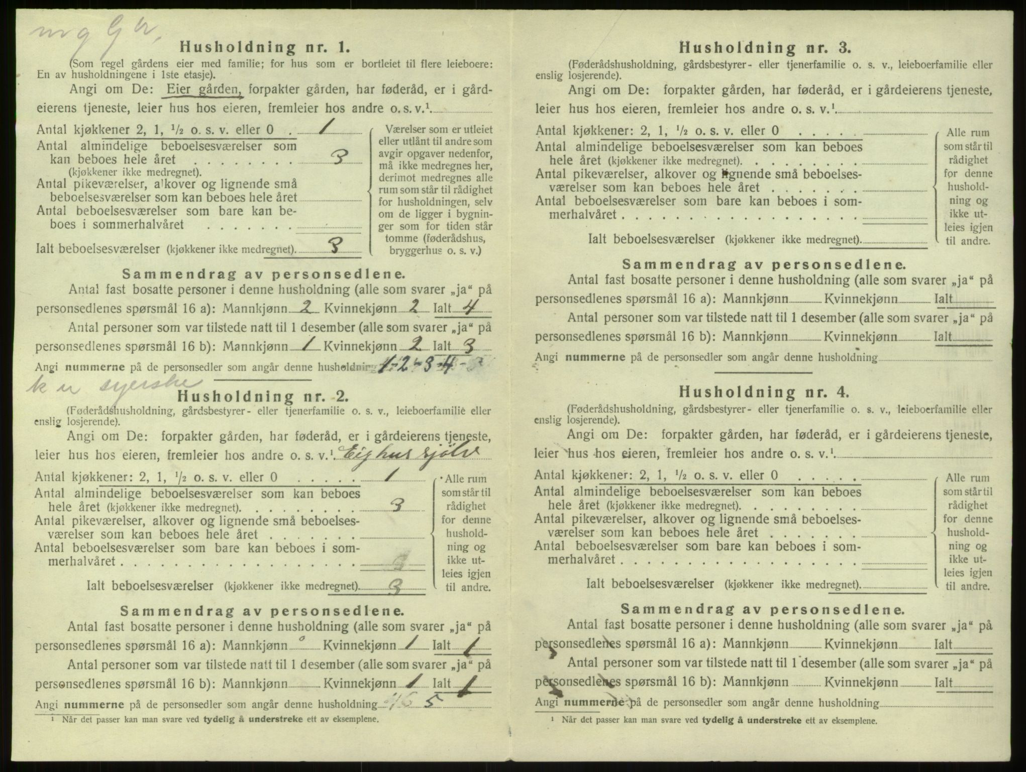 SAB, Folketelling 1920 for 1252 Modalen herred, 1920, s. 59