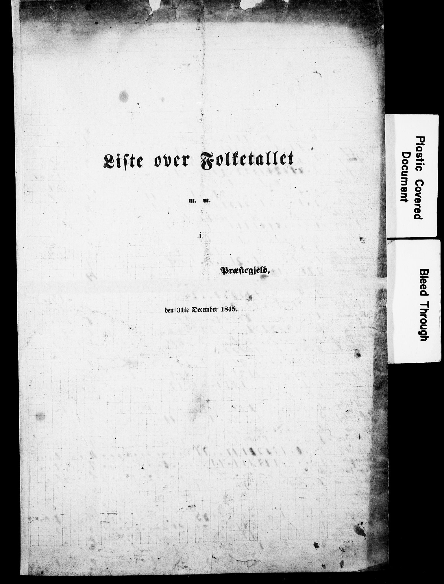 , Folketelling 1845 for 1902S1 Tromsø prestegjeld, Tromsø sokn, 1845, s. 22