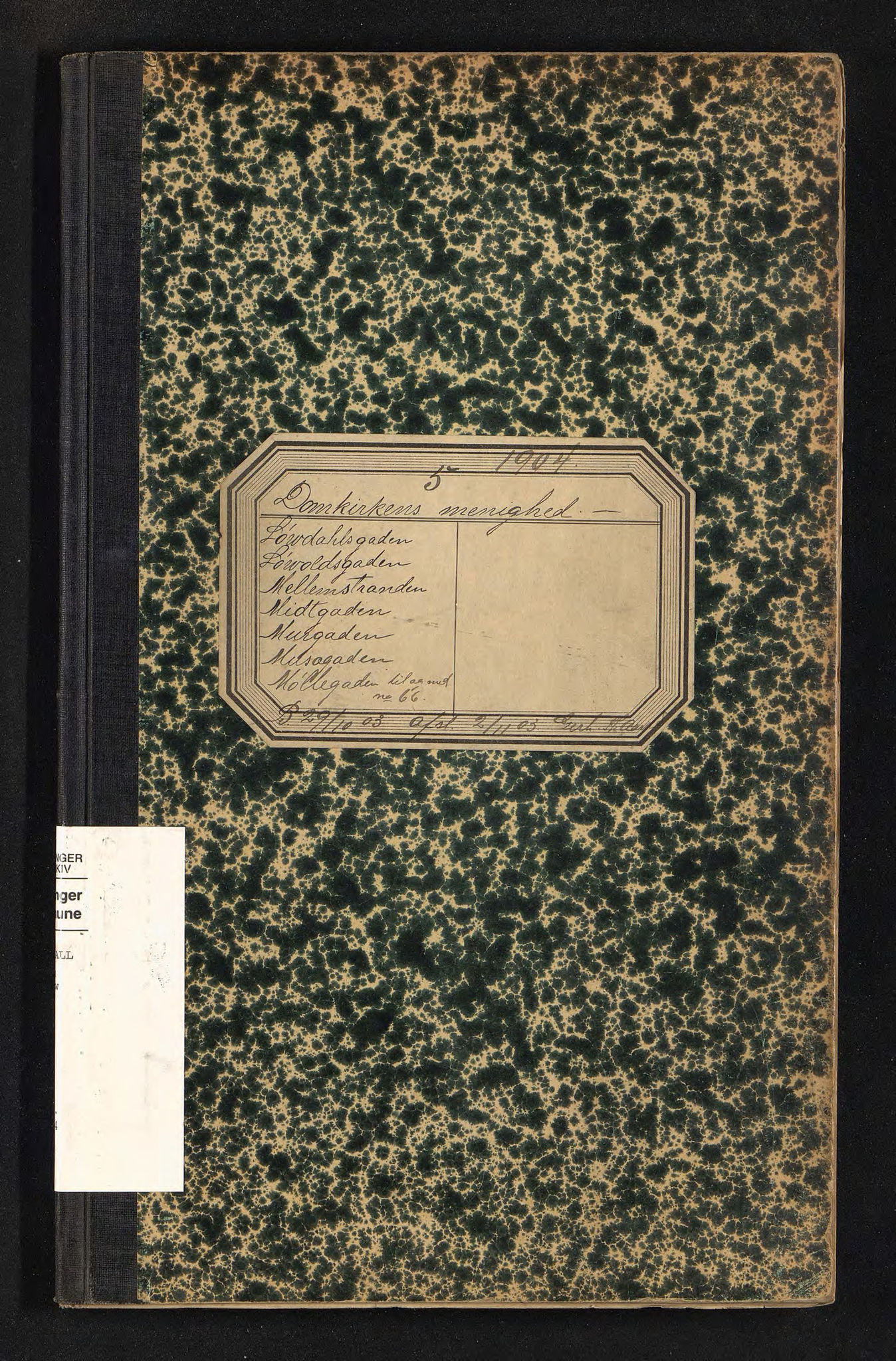 BYST, Ligningsmanntall for Stavanger 1904 - Domkirkens Menighed, Løvdahlsgaden - Møllegaden til og med no 66, 1904