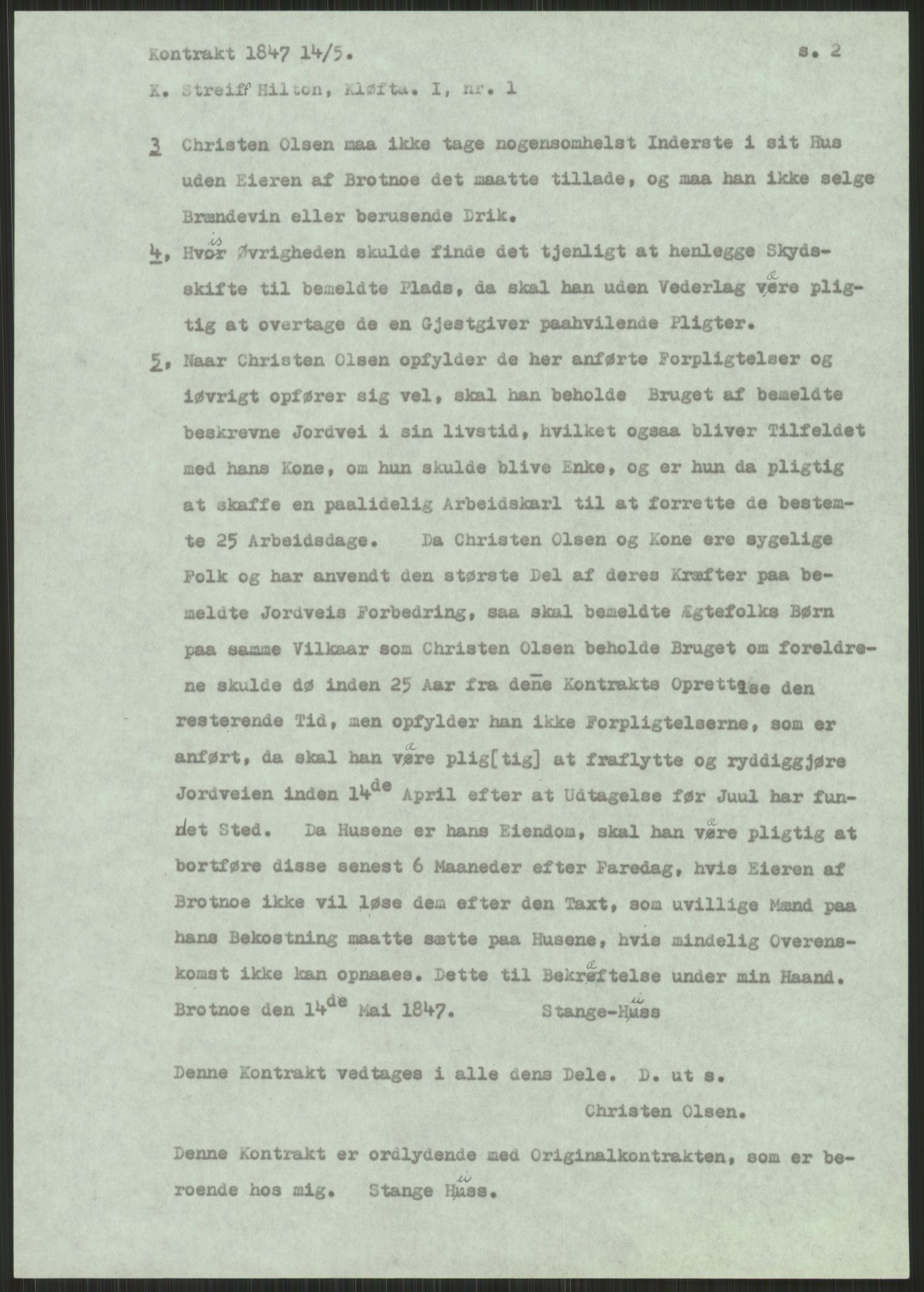 Samlinger til kildeutgivelse, Amerikabrevene, AV/RA-EA-4057/F/L0006: Innlån fra Akershus: Hilton - Solem, 1838-1914, s. 15