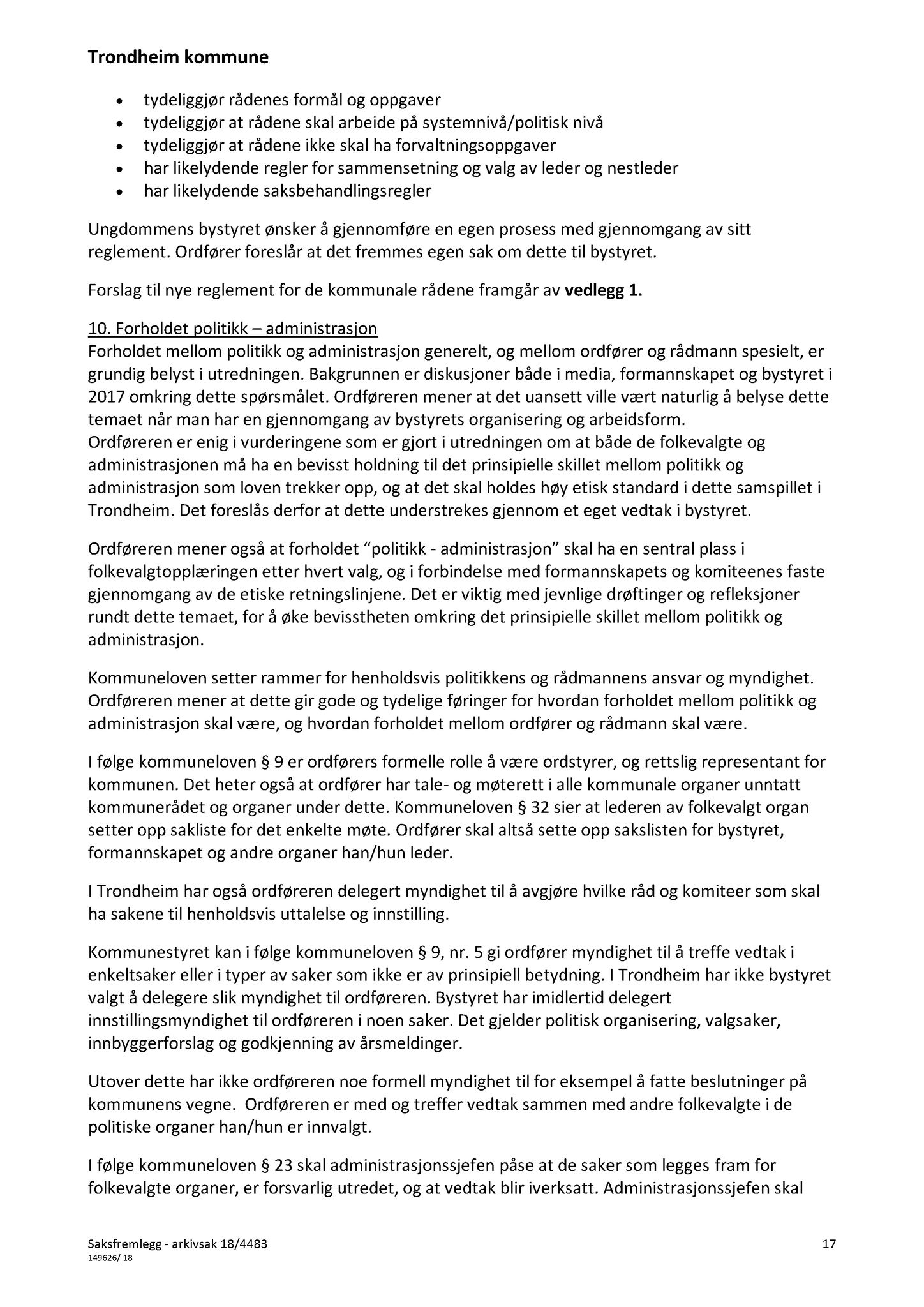 Klæbu Kommune, TRKO/KK/04-UO/L009: Utvalg for oppvekst - Møtedokumenter, 2018