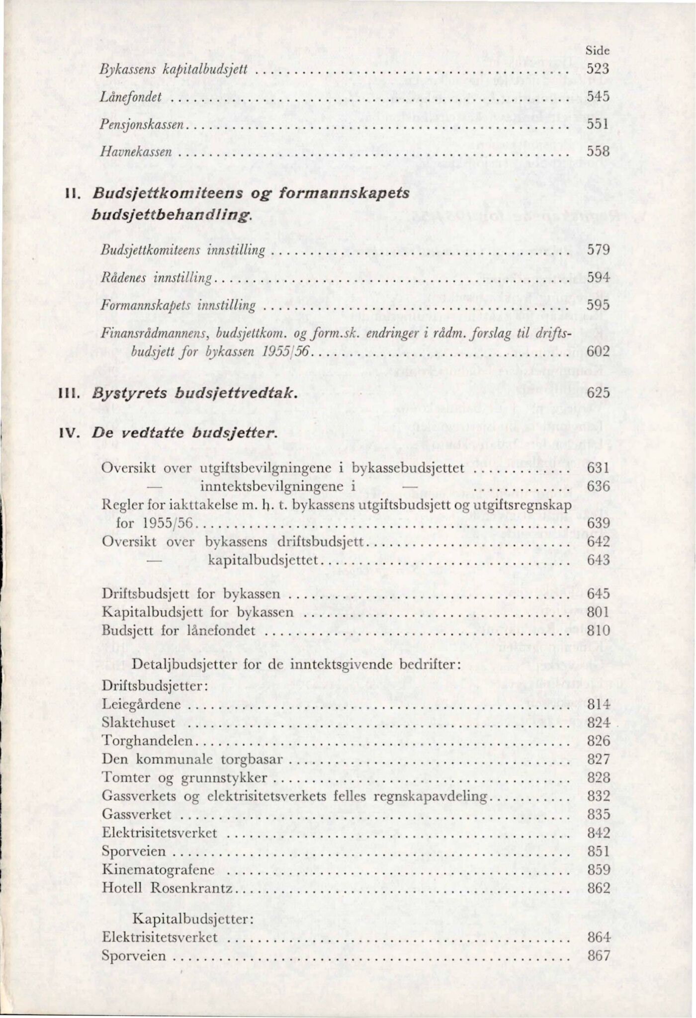 Bergen kommune. Formannskapet, BBA/A-0003/Ad/L0171: Bergens Kommuneforhandlinger, bind II, 1955