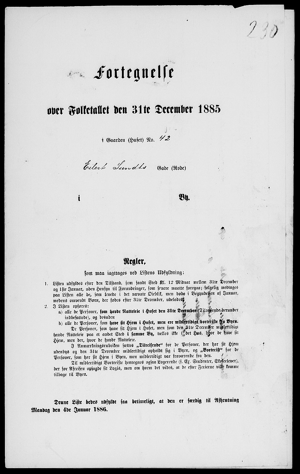 RA, Folketelling 1885 for 0301 Kristiania kjøpstad, 1885, s. 5265