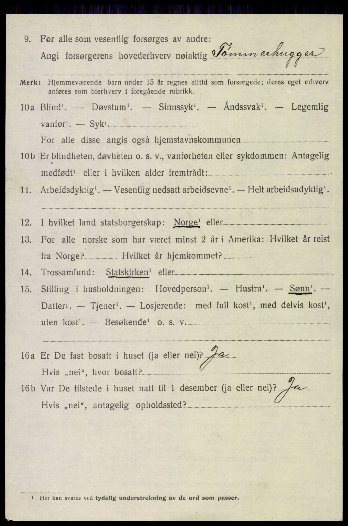 SAH, Folketelling 1920 for 0428 Trysil herred, 1920, s. 3072