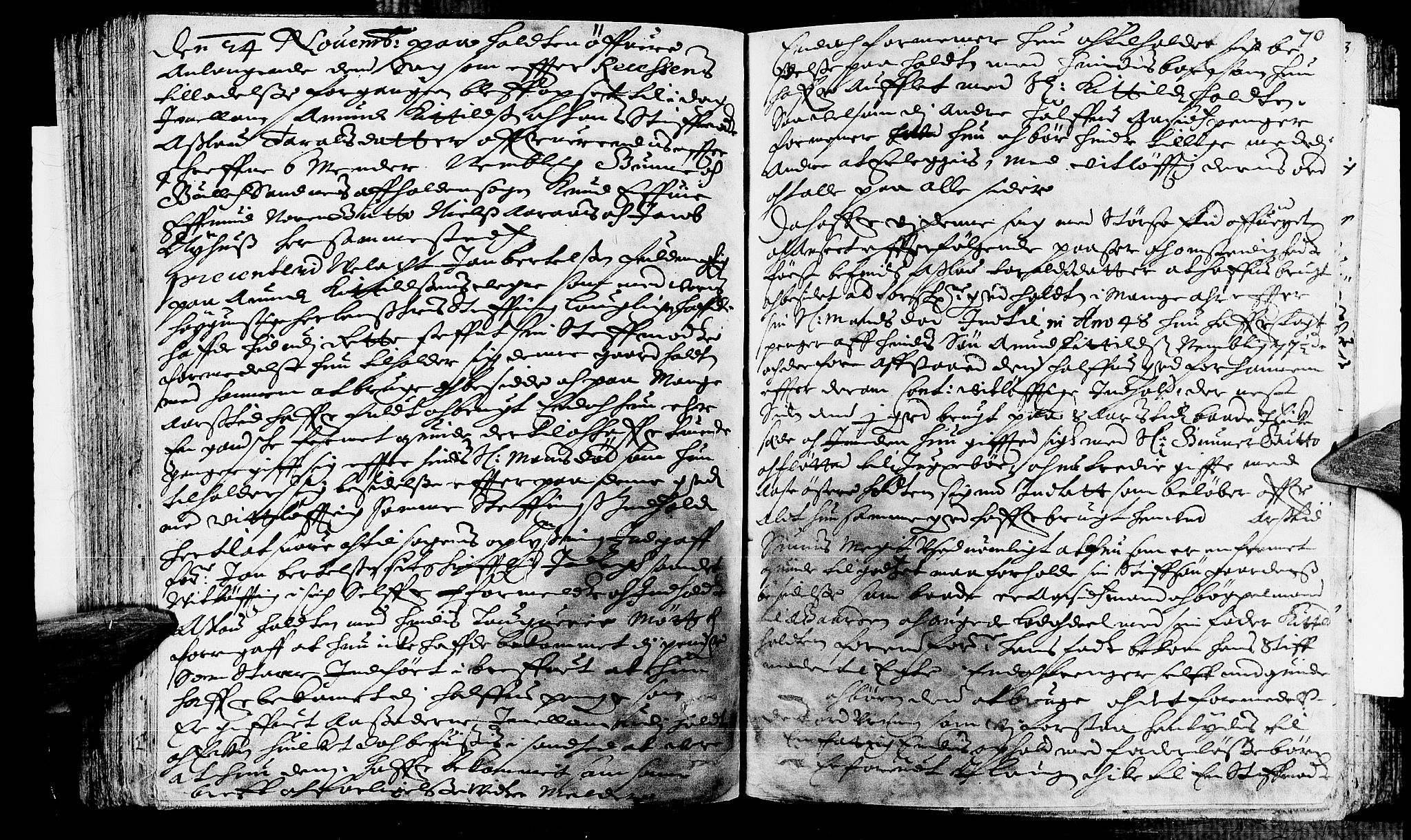 Nedre Telemark sorenskriveri, AV/SAKO-A-135/F/Fa/L0001: Tingbok, 1652-1661, s. 70