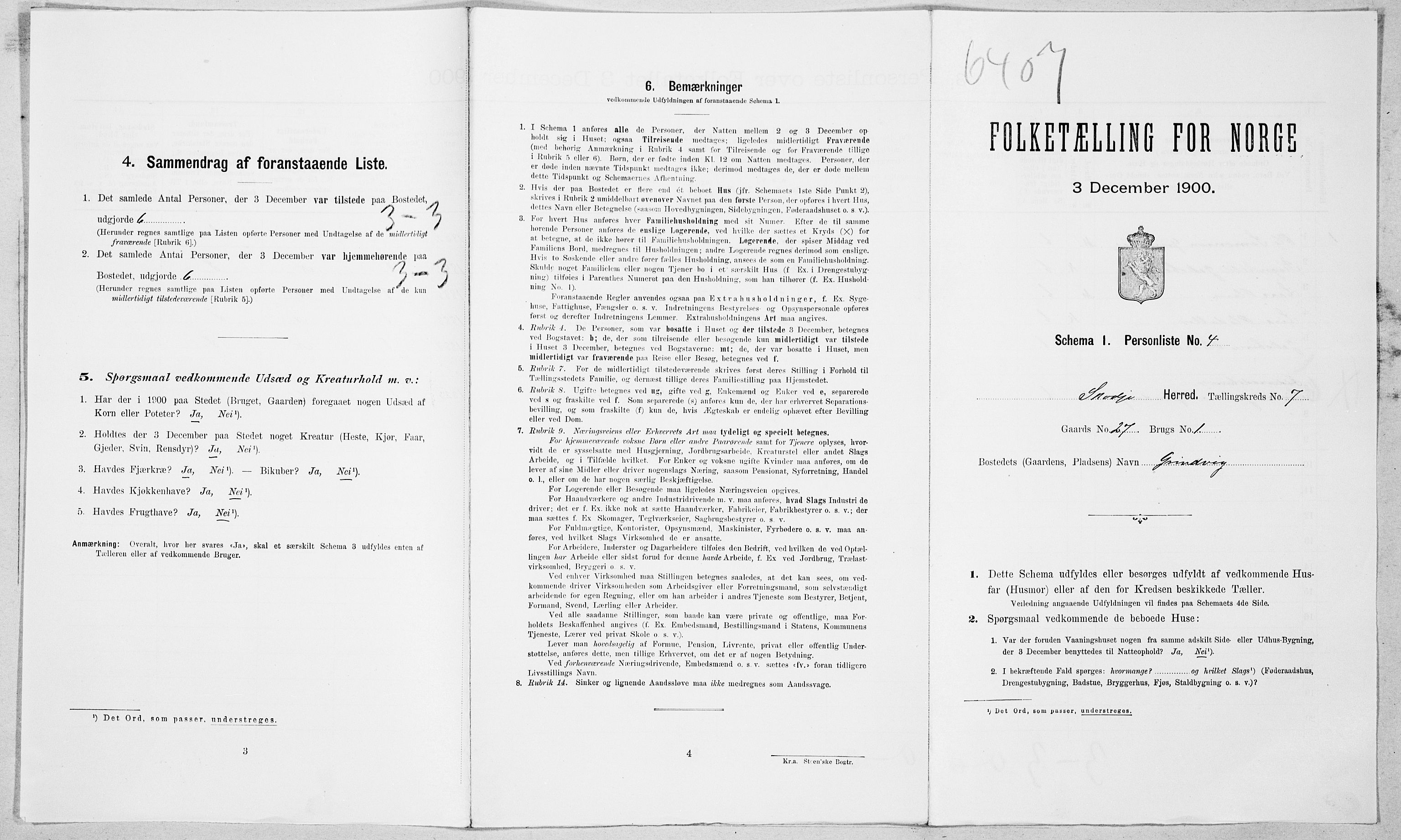 SAT, Folketelling 1900 for 1529 Skodje herred, 1900, s. 352