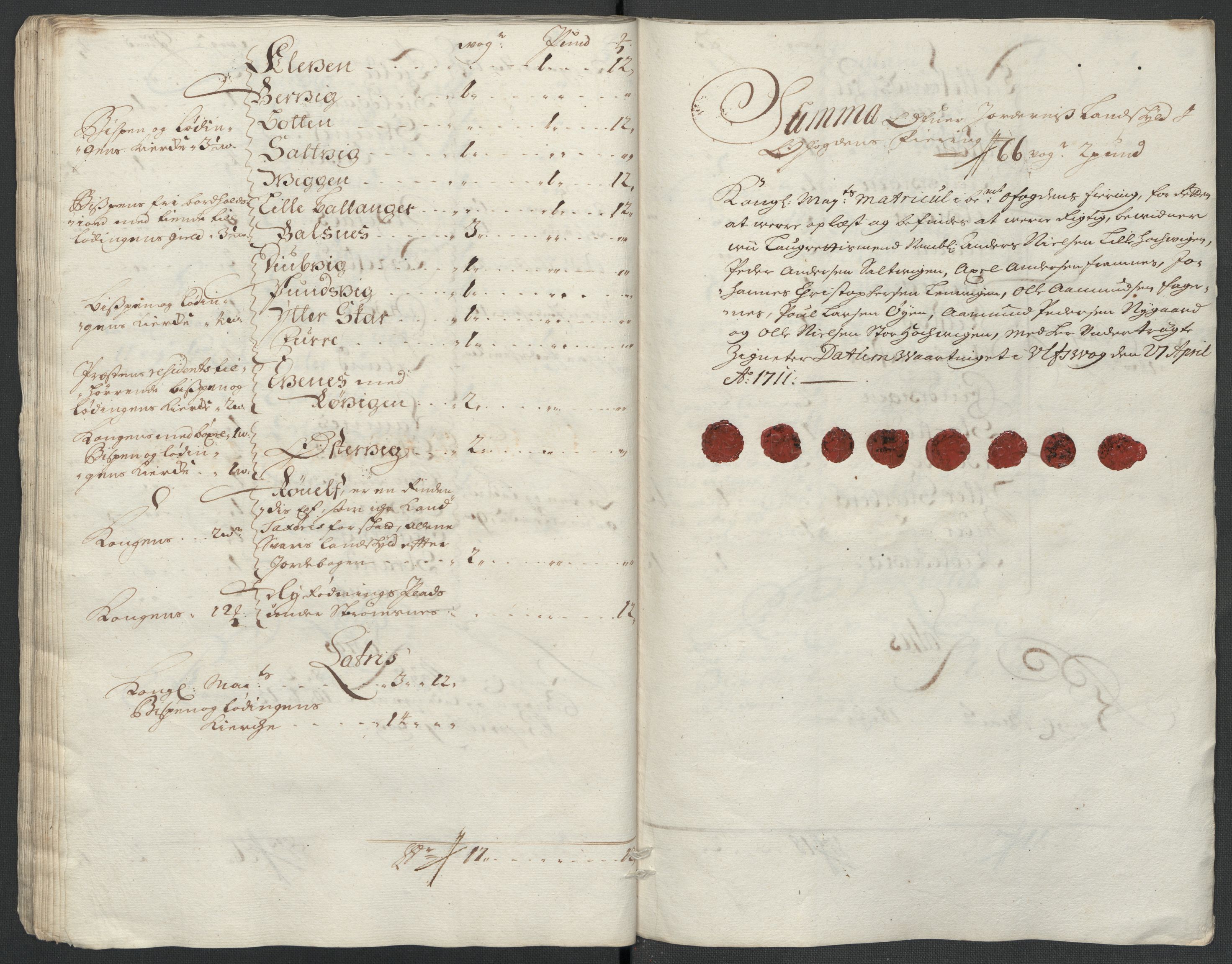 Rentekammeret inntil 1814, Reviderte regnskaper, Fogderegnskap, AV/RA-EA-4092/R66/L4582: Fogderegnskap Salten, 1711-1712, s. 54