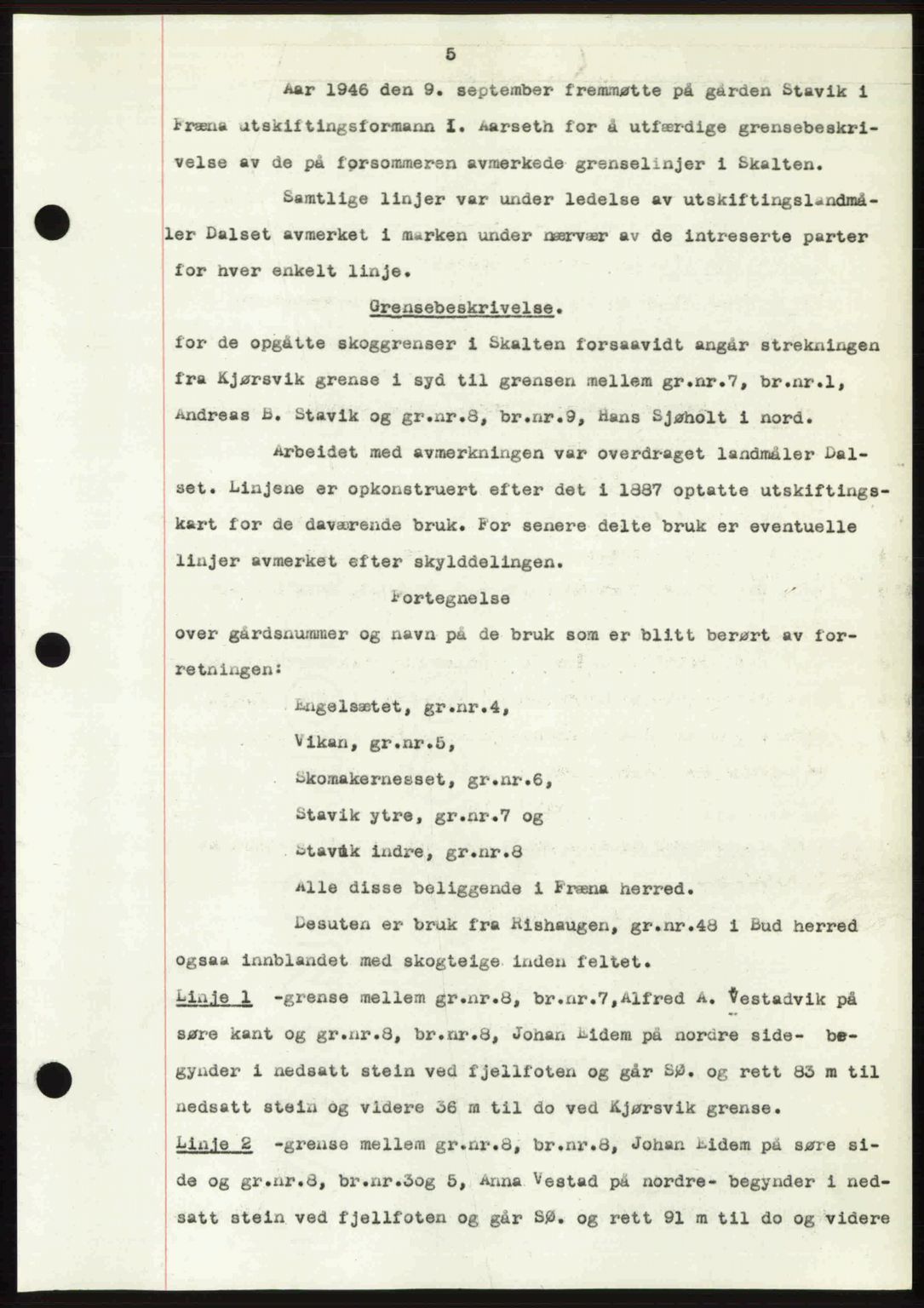 Romsdal sorenskriveri, AV/SAT-A-4149/1/2/2C: Pantebok nr. A21, 1946-1946, Dagboknr: 2056/1946