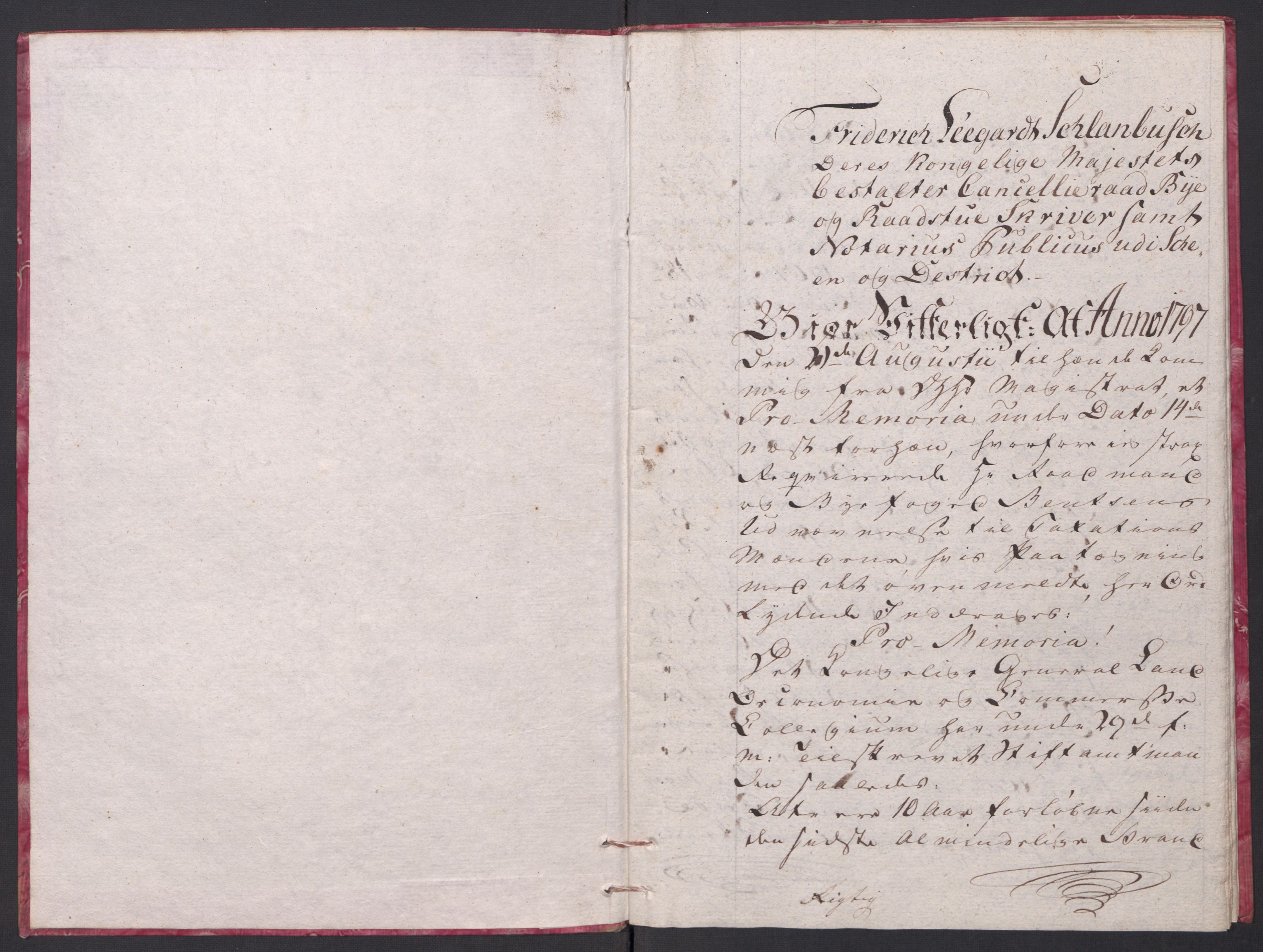 Kommersekollegiet, Brannforsikringskontoret 1767-1814, AV/RA-EA-5458/F/Fa/L0033/0003: Langesund / Branntakstprotokoll, 1797