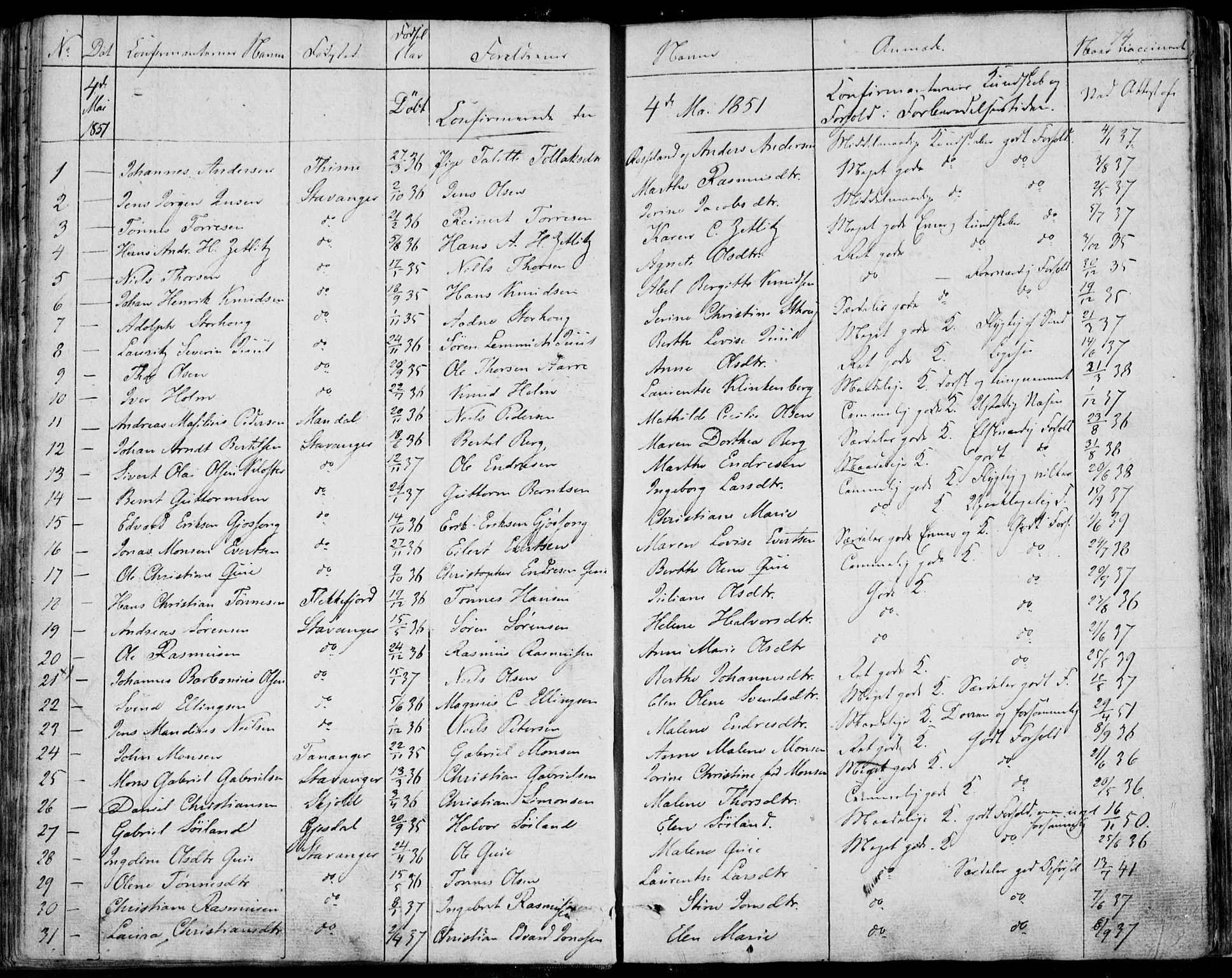 Domkirken sokneprestkontor, AV/SAST-A-101812/001/30/30BA/L0013: Ministerialbok nr. A 12, 1823-1861, s. 74